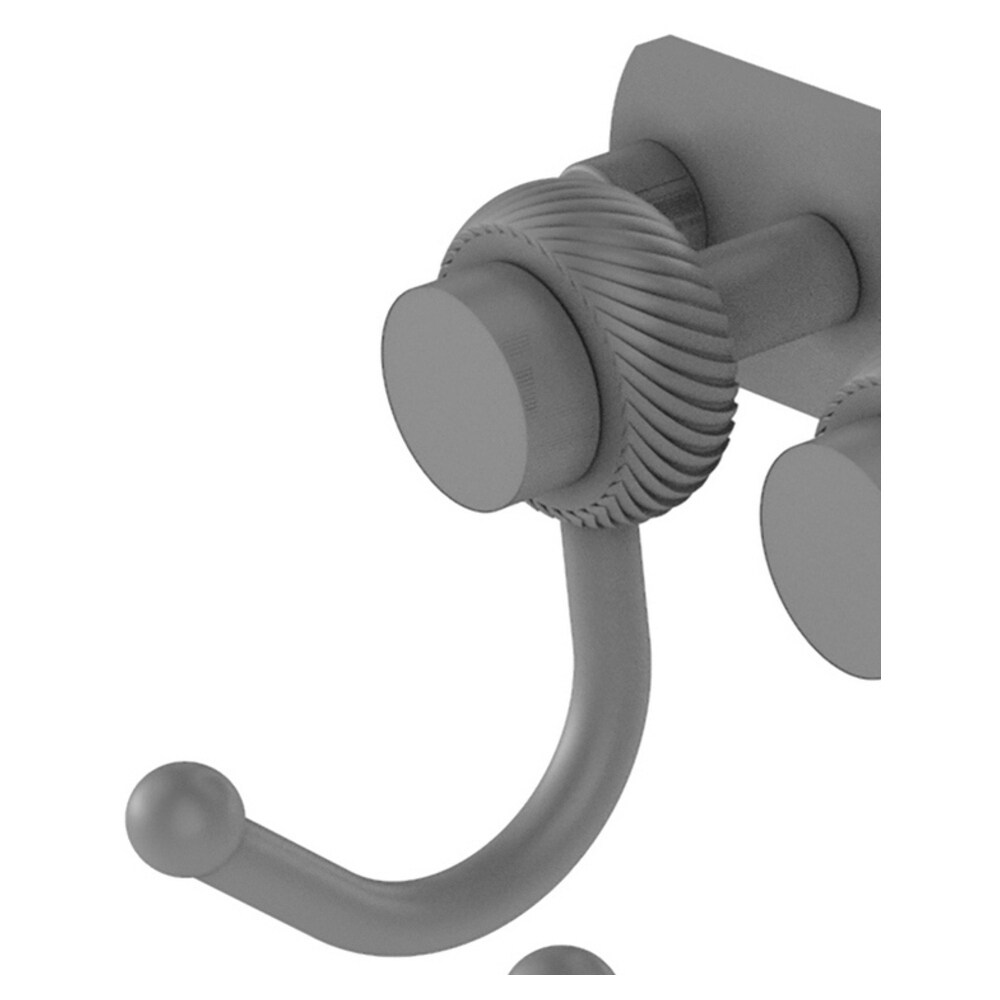 Allied Brass 920T-6-GYM Robe-Hooks - View #2