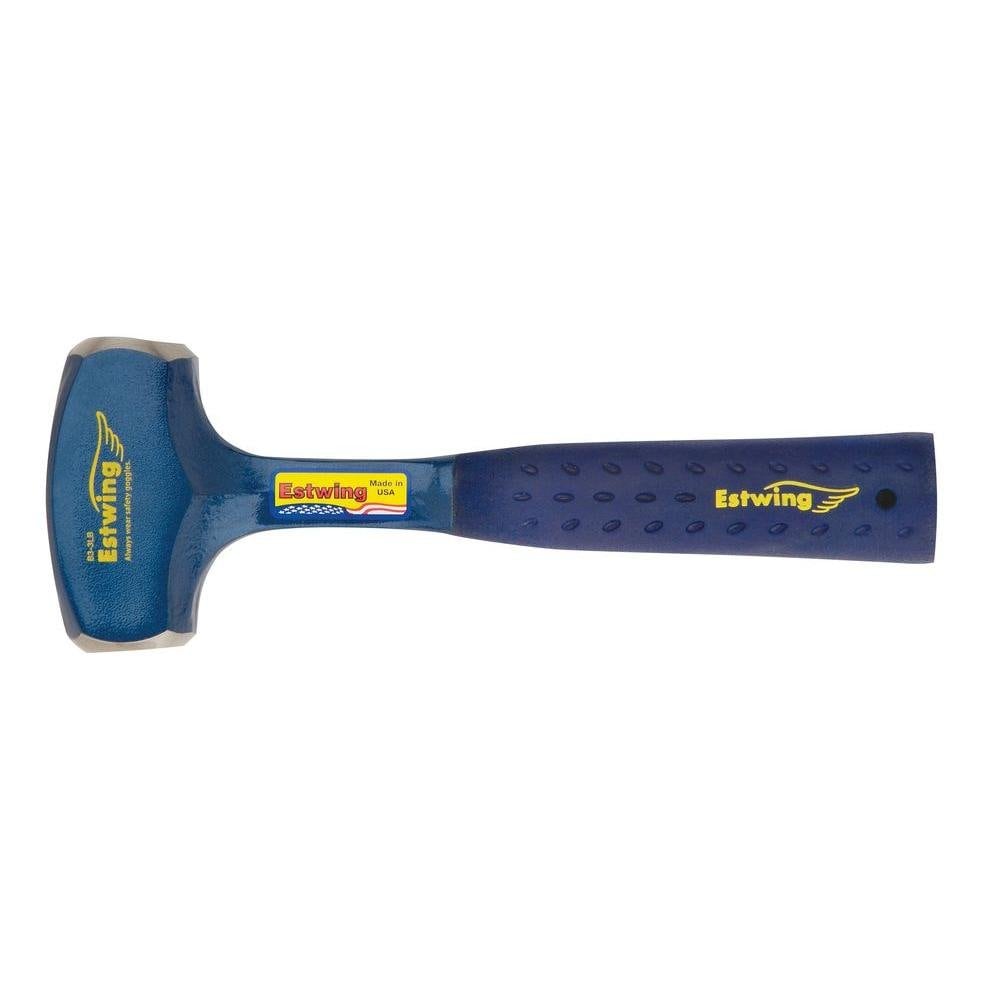 Estwing B3-3LB 3-Pound Mashing Hammer with Steel Handle #B3-3LB0