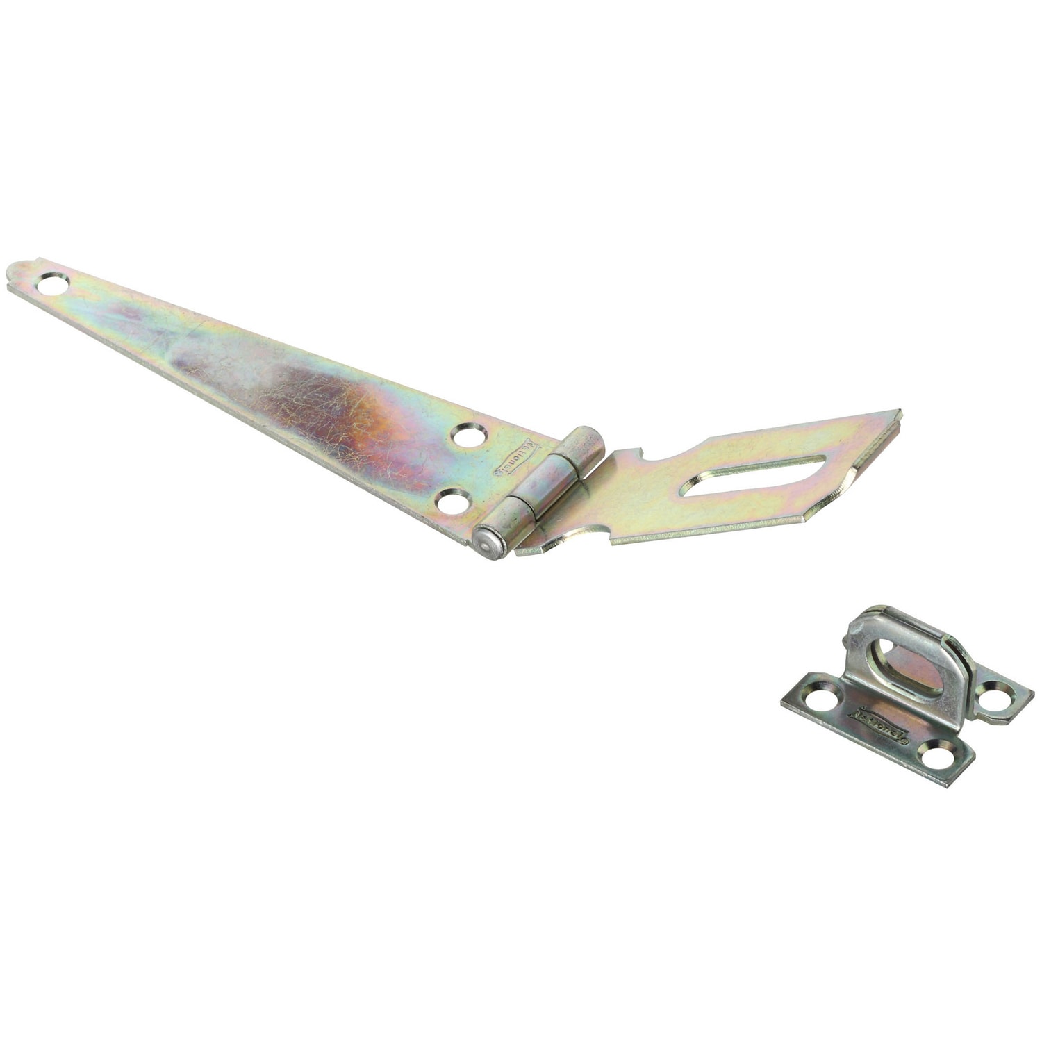 National  Hardware Zinc Plated Steel 6 in. L Hinge Hasp 1 pk