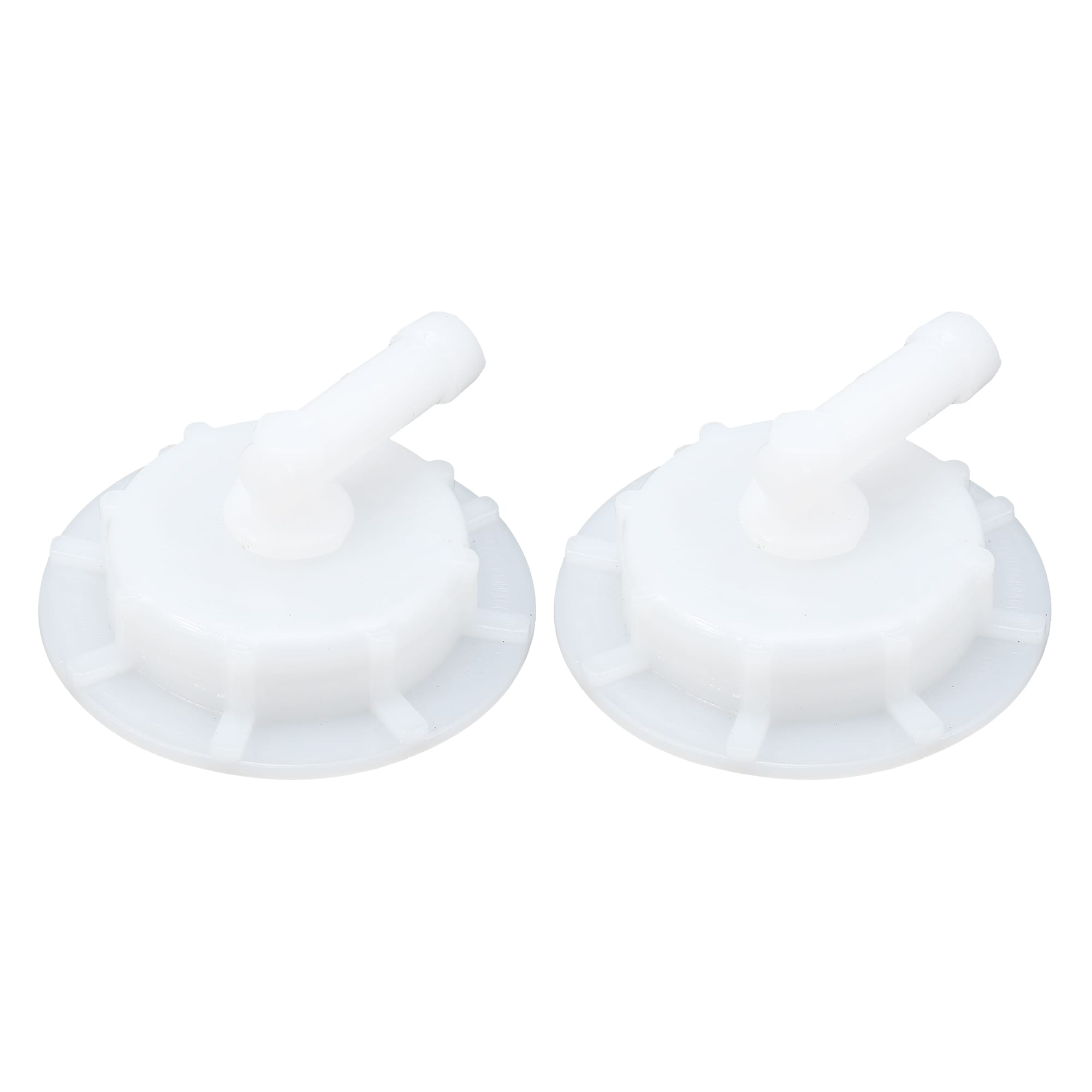 Unique Bargains Car Coolant Reservoir Tank Cap Fit for Honda Accord 1995-2007 19102-PM5-A00 2pcs White