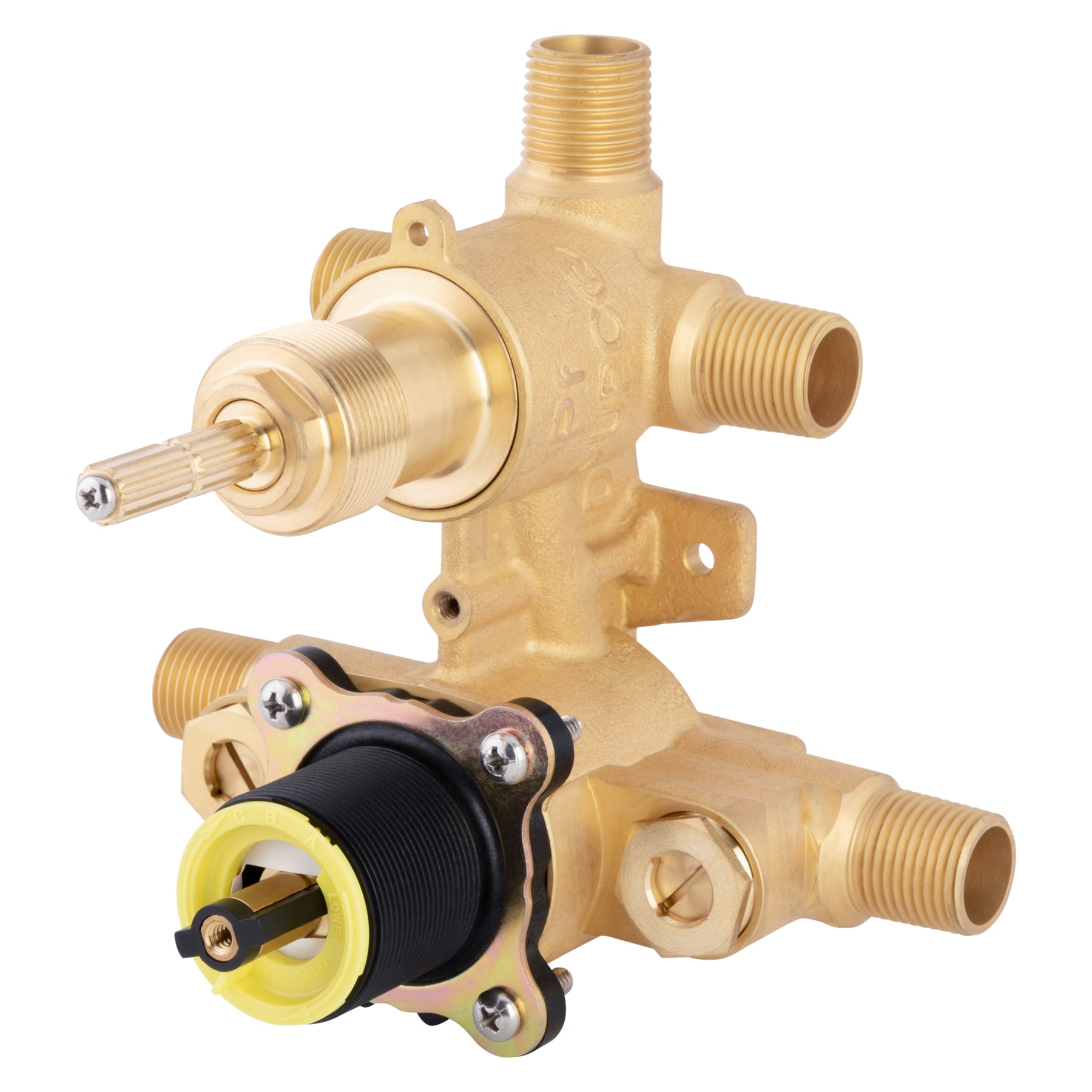 Pfister 015-3WDNSS General 1/2-in ID Copper sweat x 1/2-in OD Copper sweat Copper Pressure balancing valve