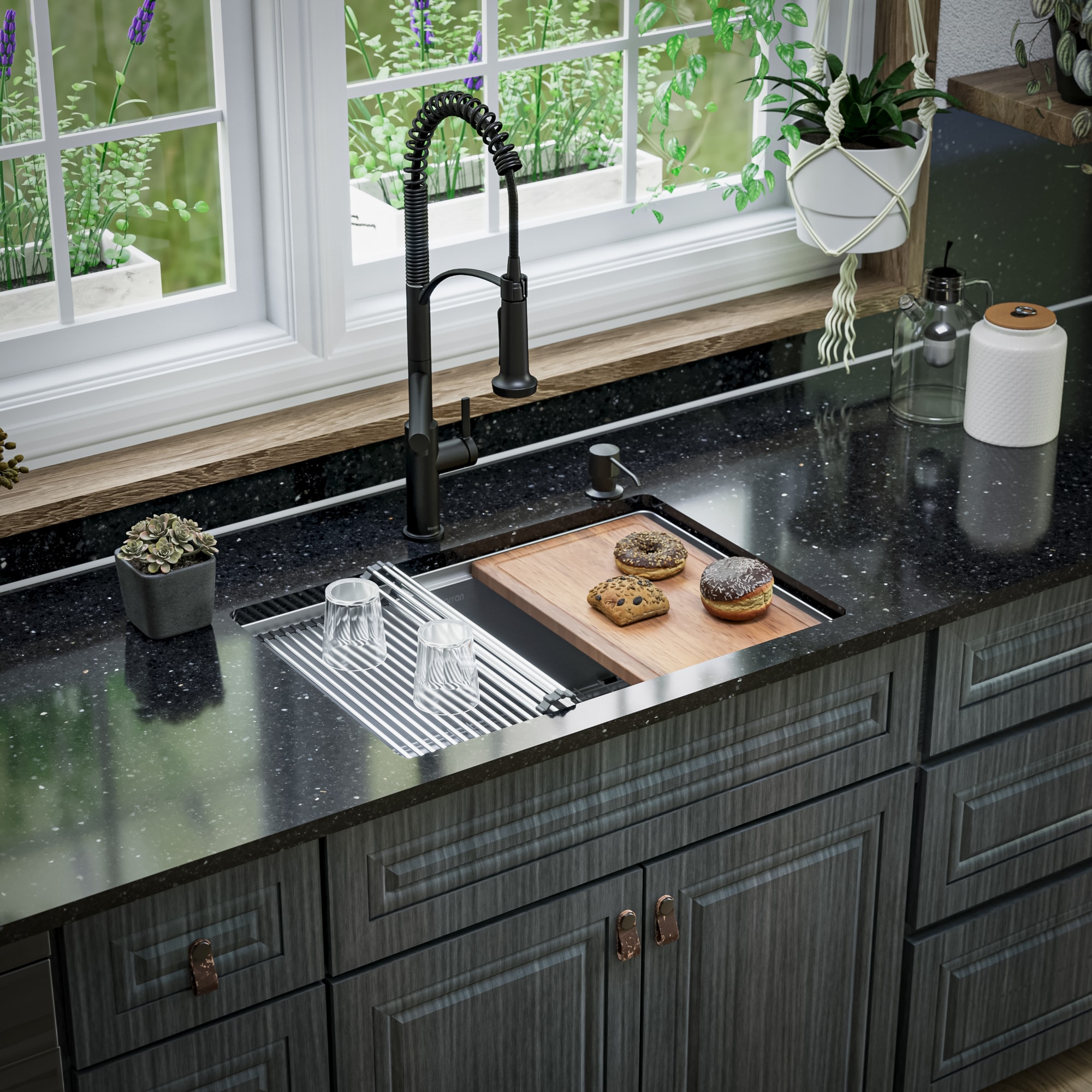 Karran WS-34-PK1 Kitchen-Sinks - View #5