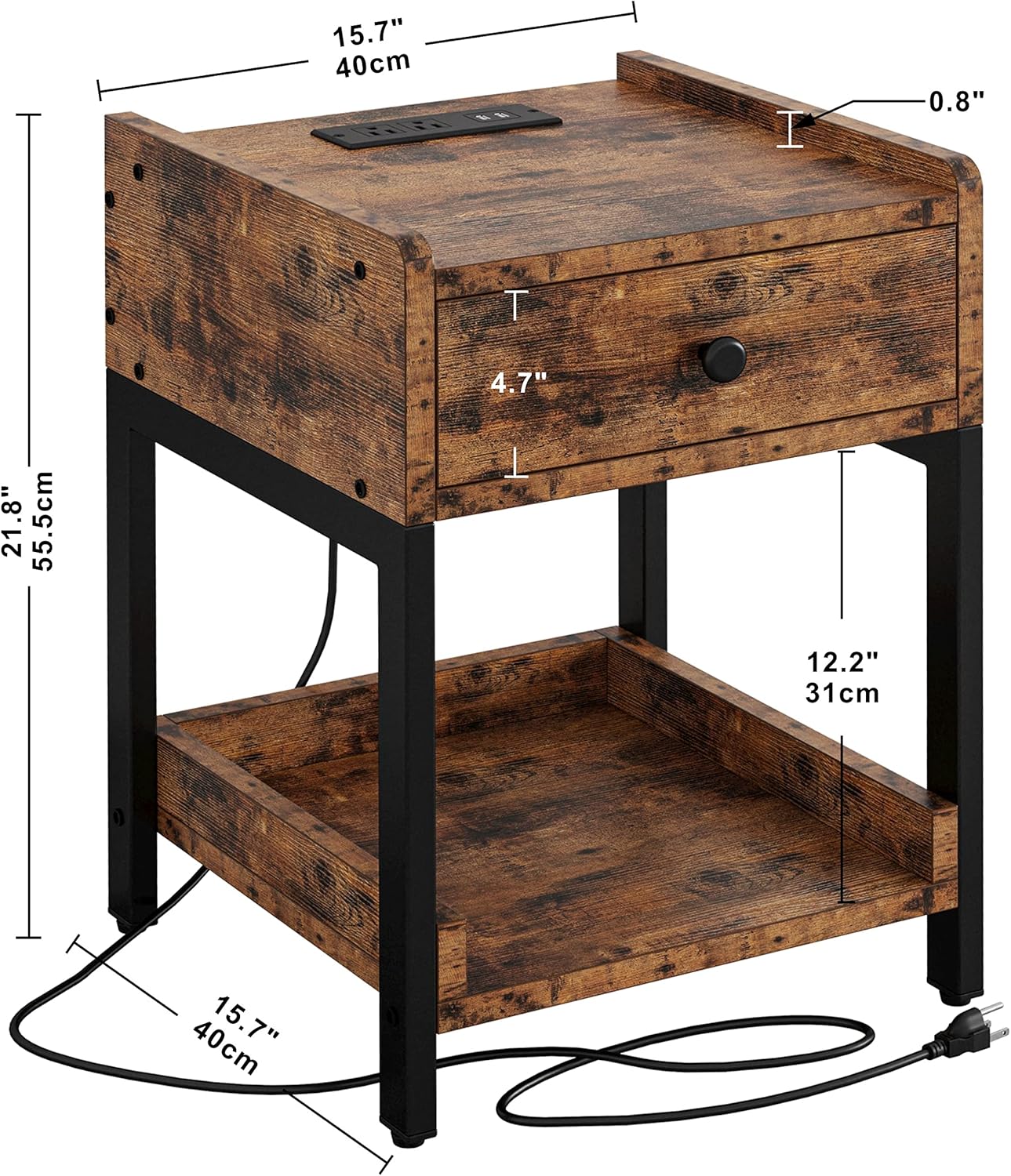 Likimio NWCSF6UAQGTOGDQM nightstands - View #3