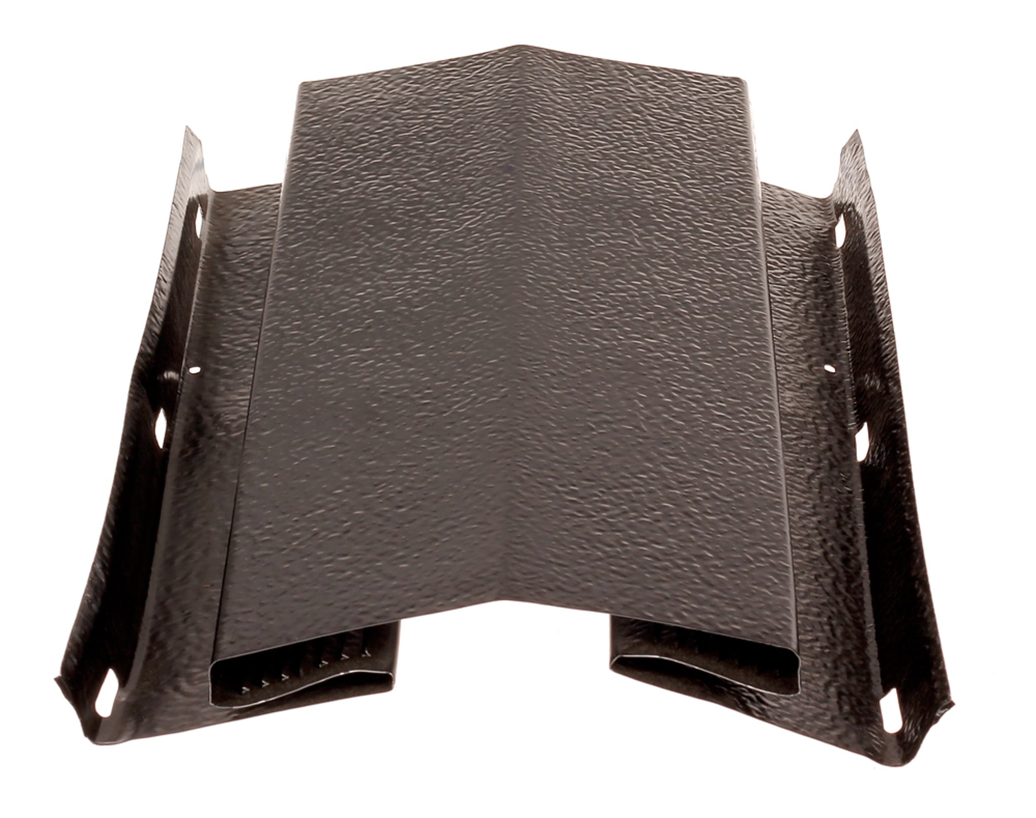 Master Flow Black Aluminum 10-ft X 8-in Continuous Ridge Vent In The ...