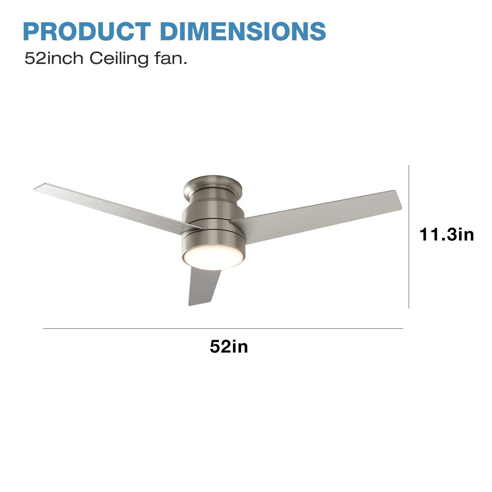 Warmiplanet WICF06 Ceiling-Fans - View #2