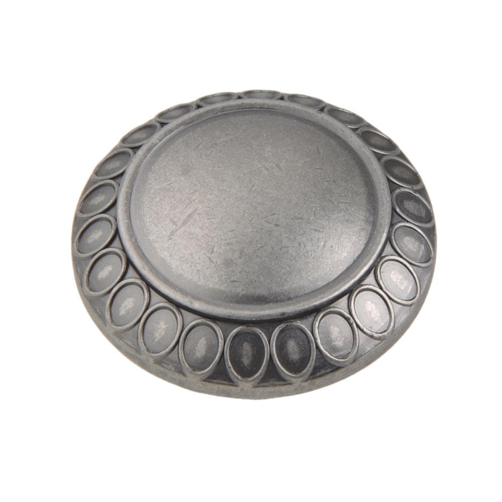 Utopia Alley HW345PLPT011-25 HW345XXX 1-3/10-in Pewter Mushroom Classic Cabinet Knob