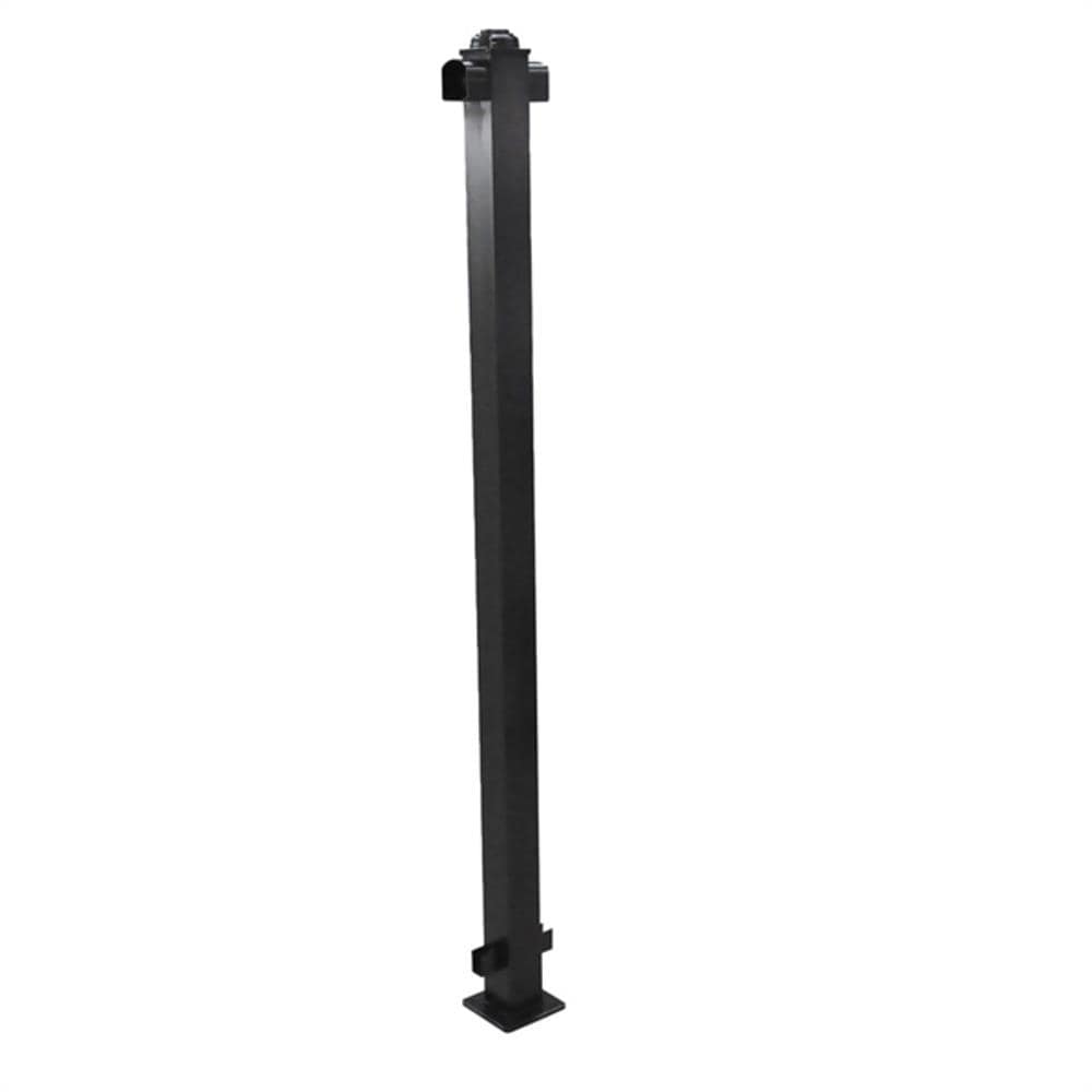 Black Classic Railing Deck Posts & Post Sleeves at Lowes.com