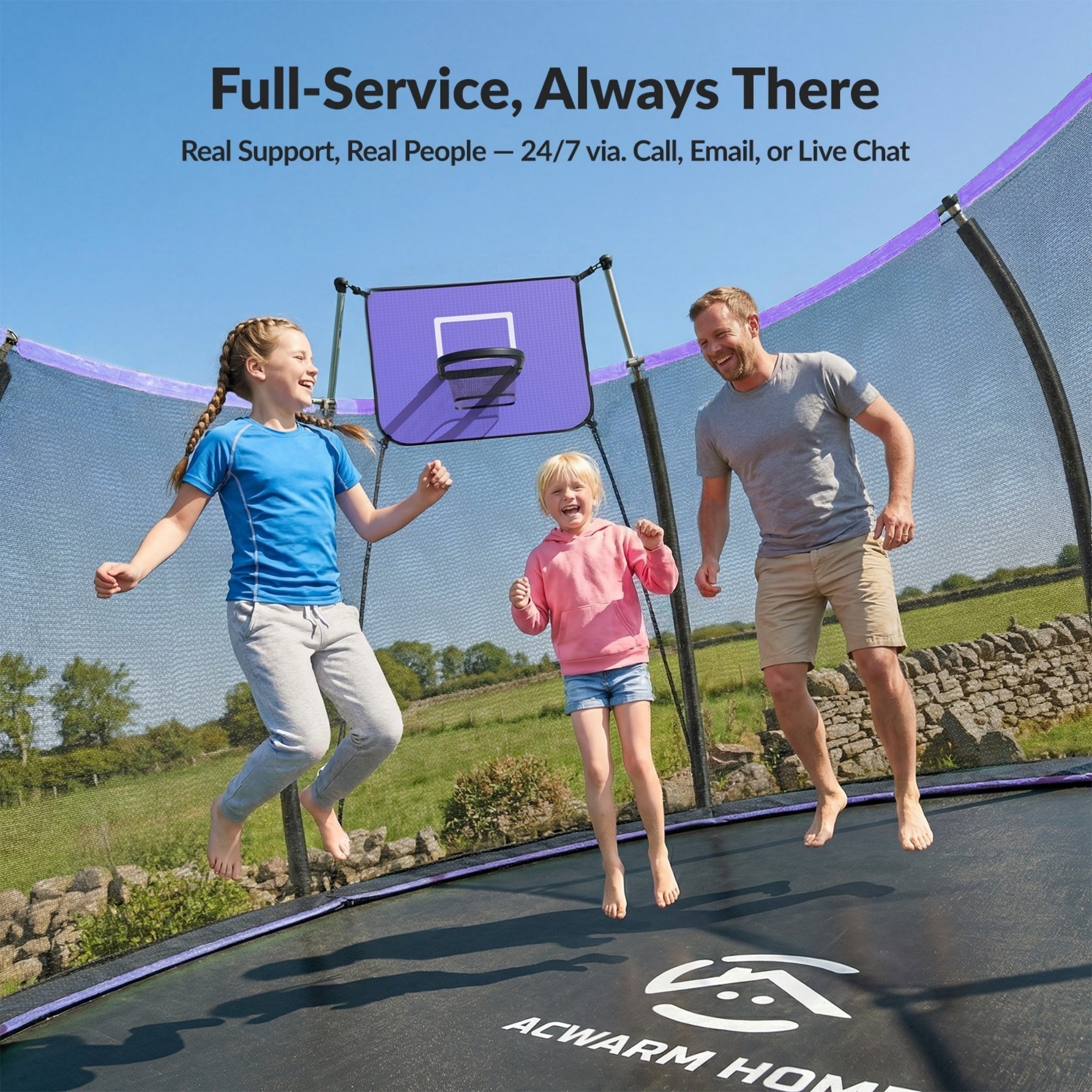 Jumpfly AC-HGT-LP-14FT-4G trampolines - Thumbnail View #5