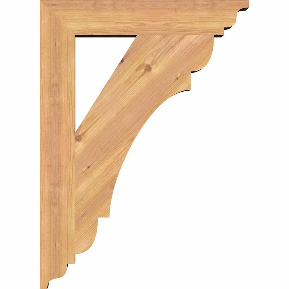 Ekena Millwork BKT04X22X30OLY01SWR Exterior-Brackets-Braces - View #3