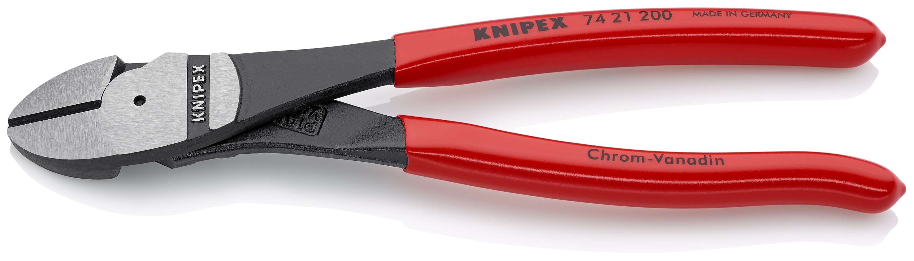 Knipex Angled Electricians Shears Scissors 160mm Multi Component Grips