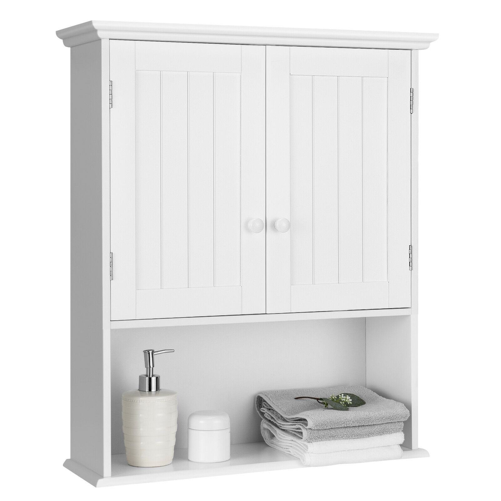 Forclover HYFC-BA930WH Bathroom-Wall-Cabinets - View #4