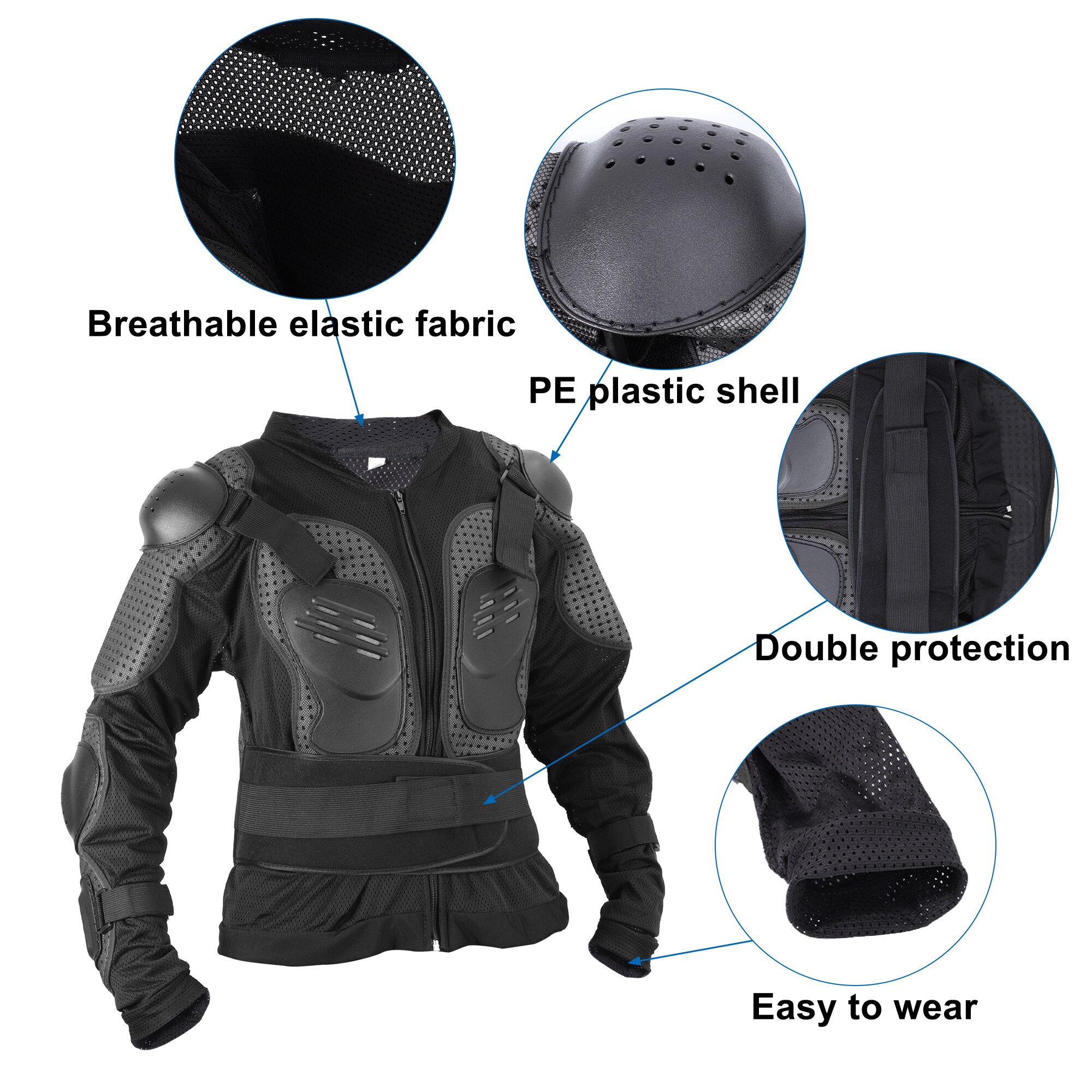 Unique Bargains S26012200UX7466 Jackets-Coats - View #4