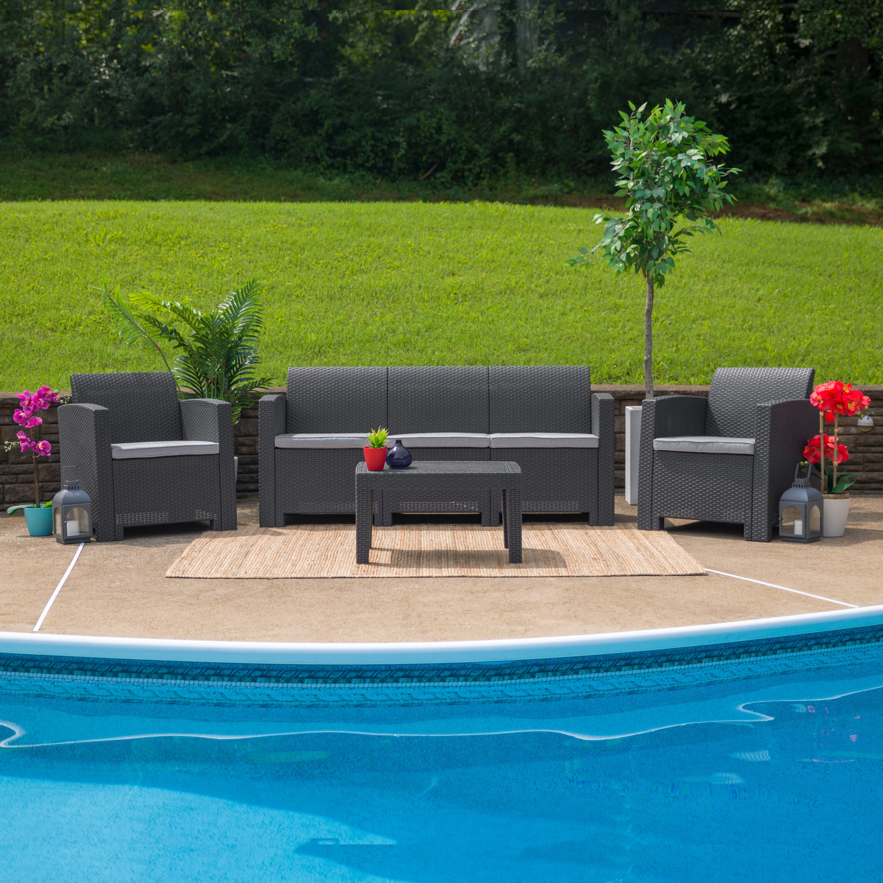 Flash Furniture 889142335443 Patio-Sofas-Daybeds - View #2