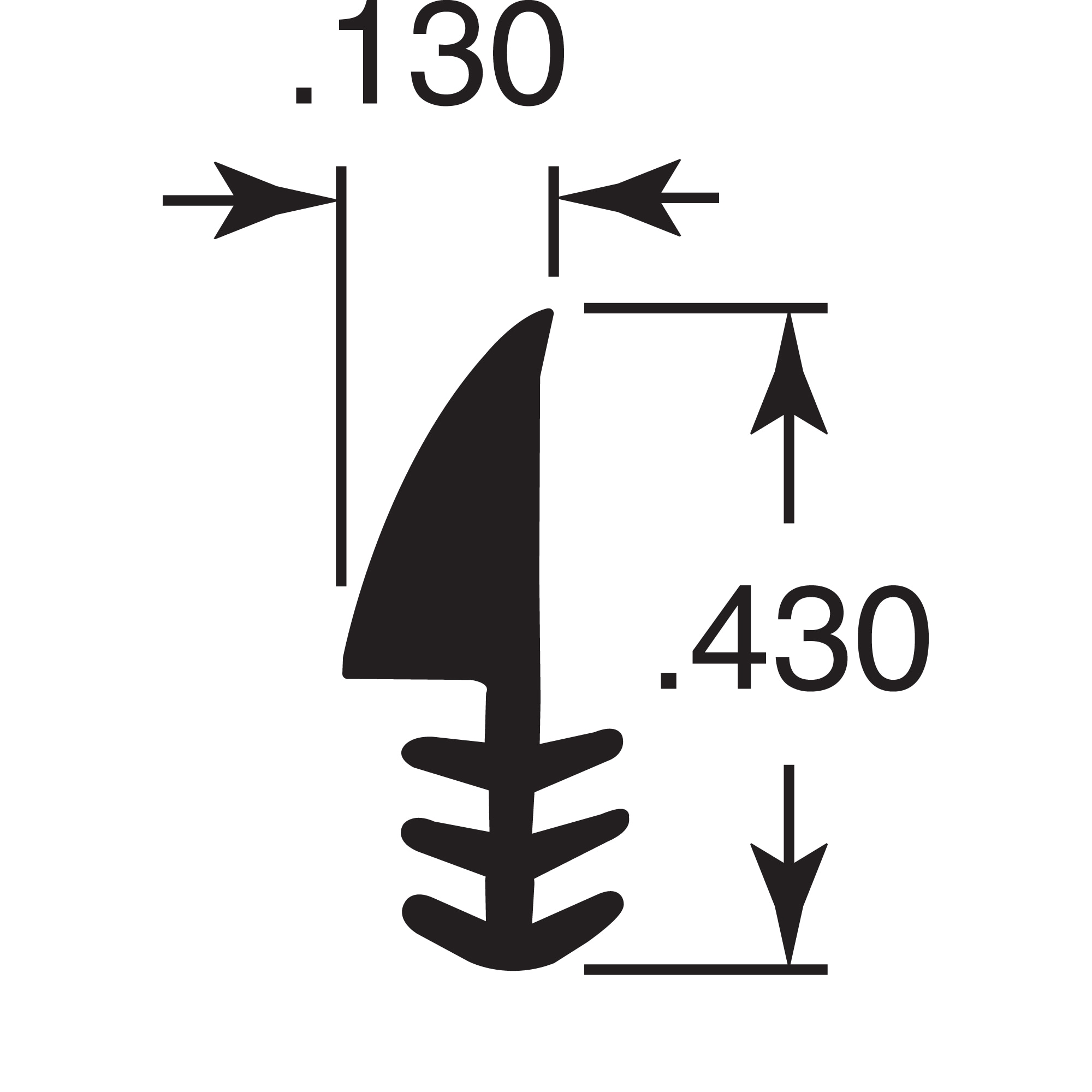 Prime-Line P 7795 Screen-Spline - View #2