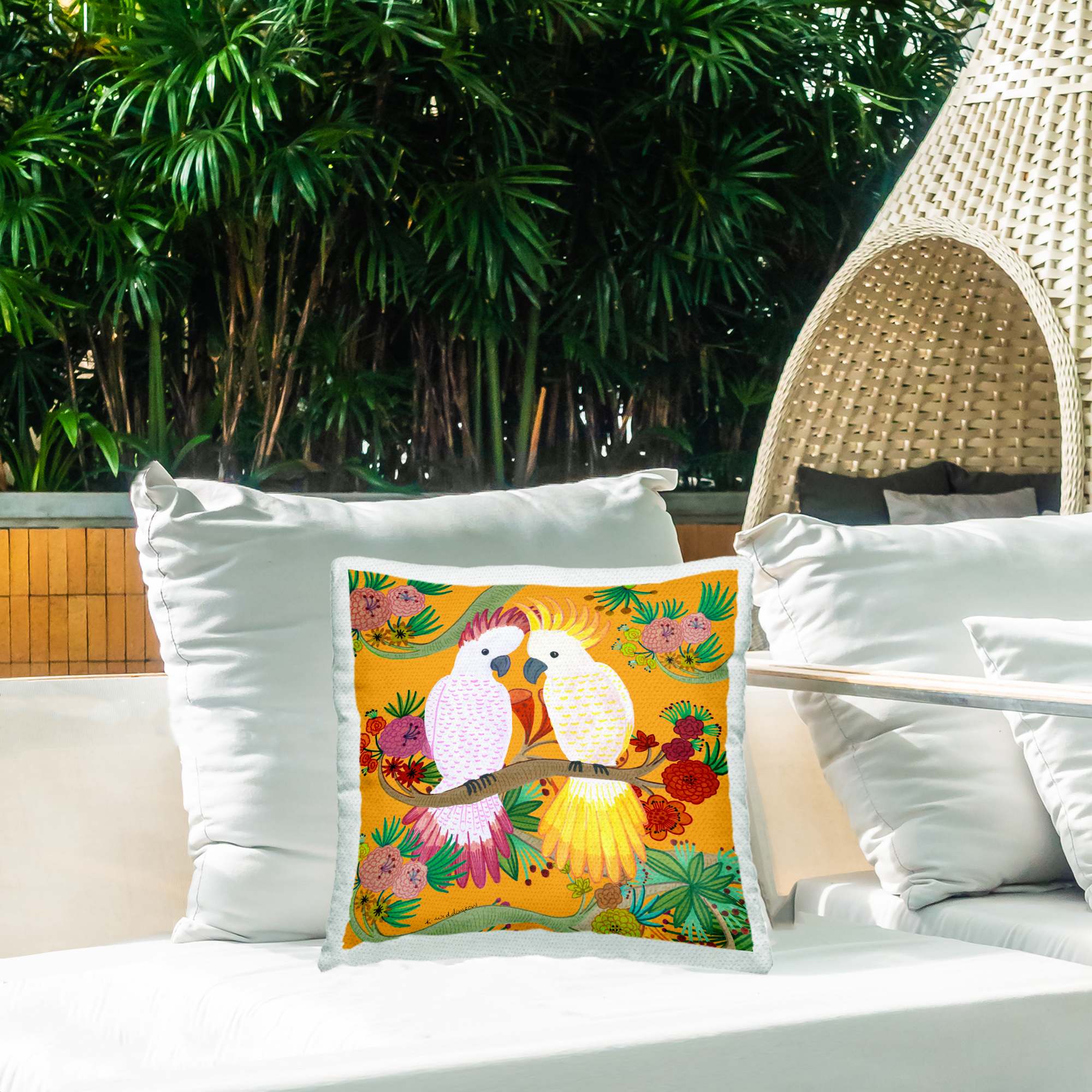 Stupell Industries PLO-919-OSQ-18X18 Outdoor-Accent-Pillows - View #3