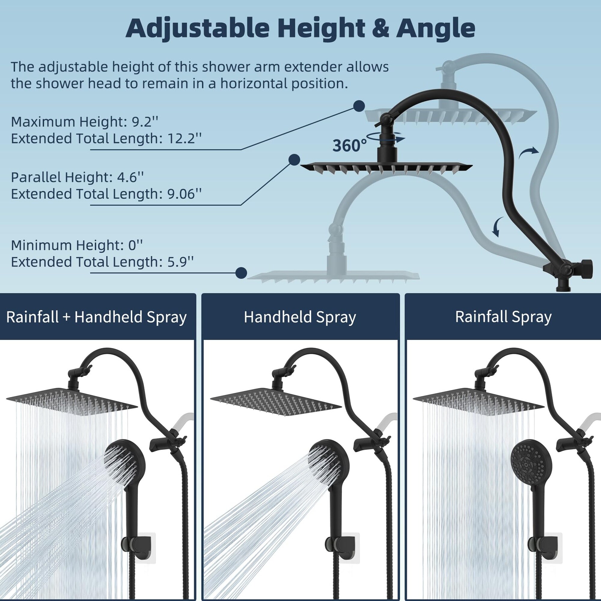 Numhew NHWILL10646 Fixed-Showerhead - View #5