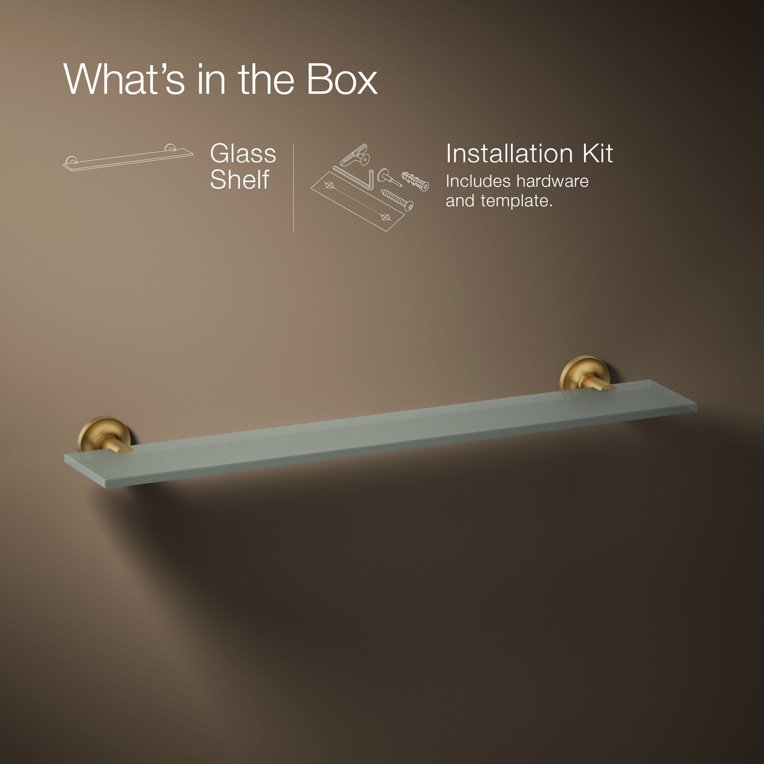 KOHLER K-14440-2MB Bathroom-Shelves - View #9