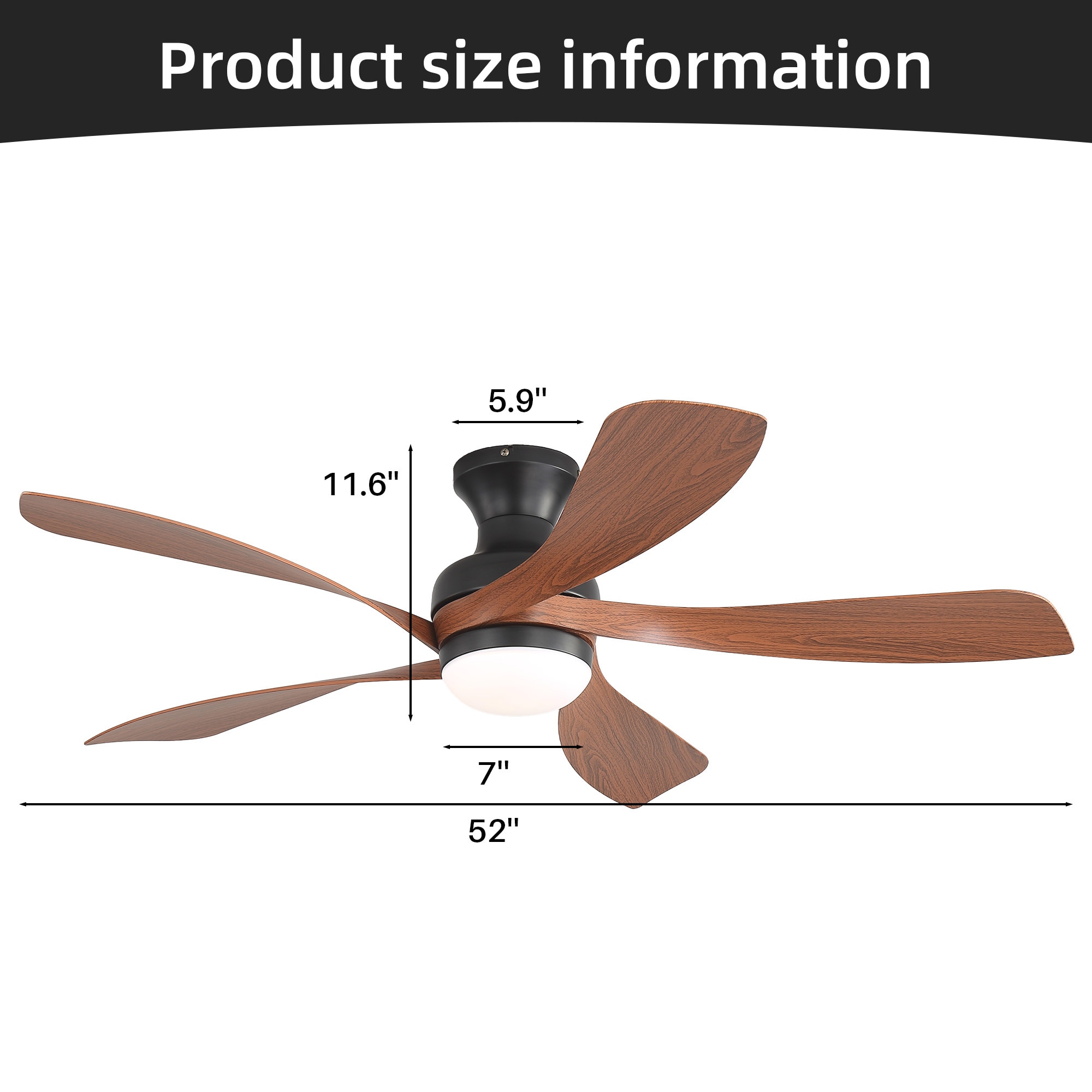 Fun Orange FUN26CF160 Ceiling-Fans - View #3