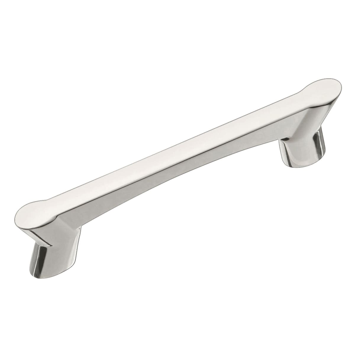 Hickory Hardware HH74551-14 Wisteria 3-in , 76mm Center to Center Polished Nickel Rectangular Bar Drawer Pulls
