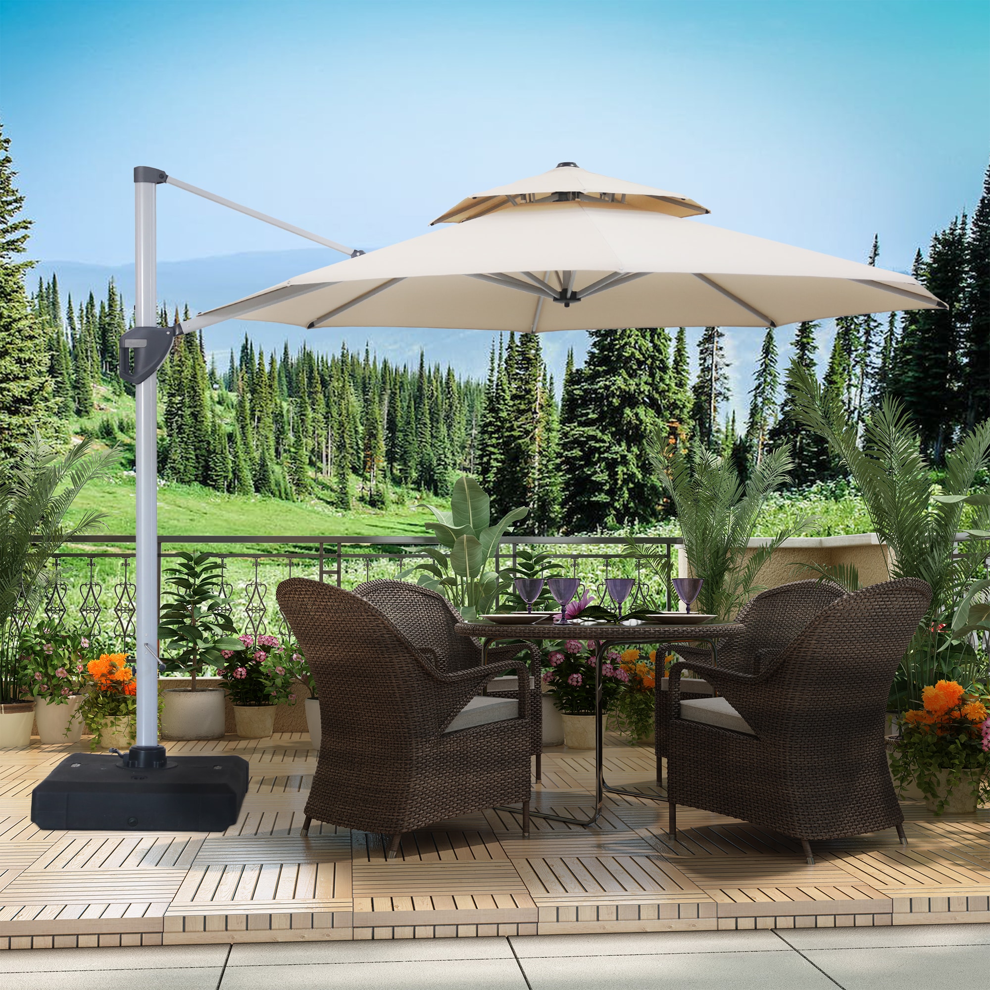 Clihome CWCH-OP70376BE Umbrellas-2 - View #3