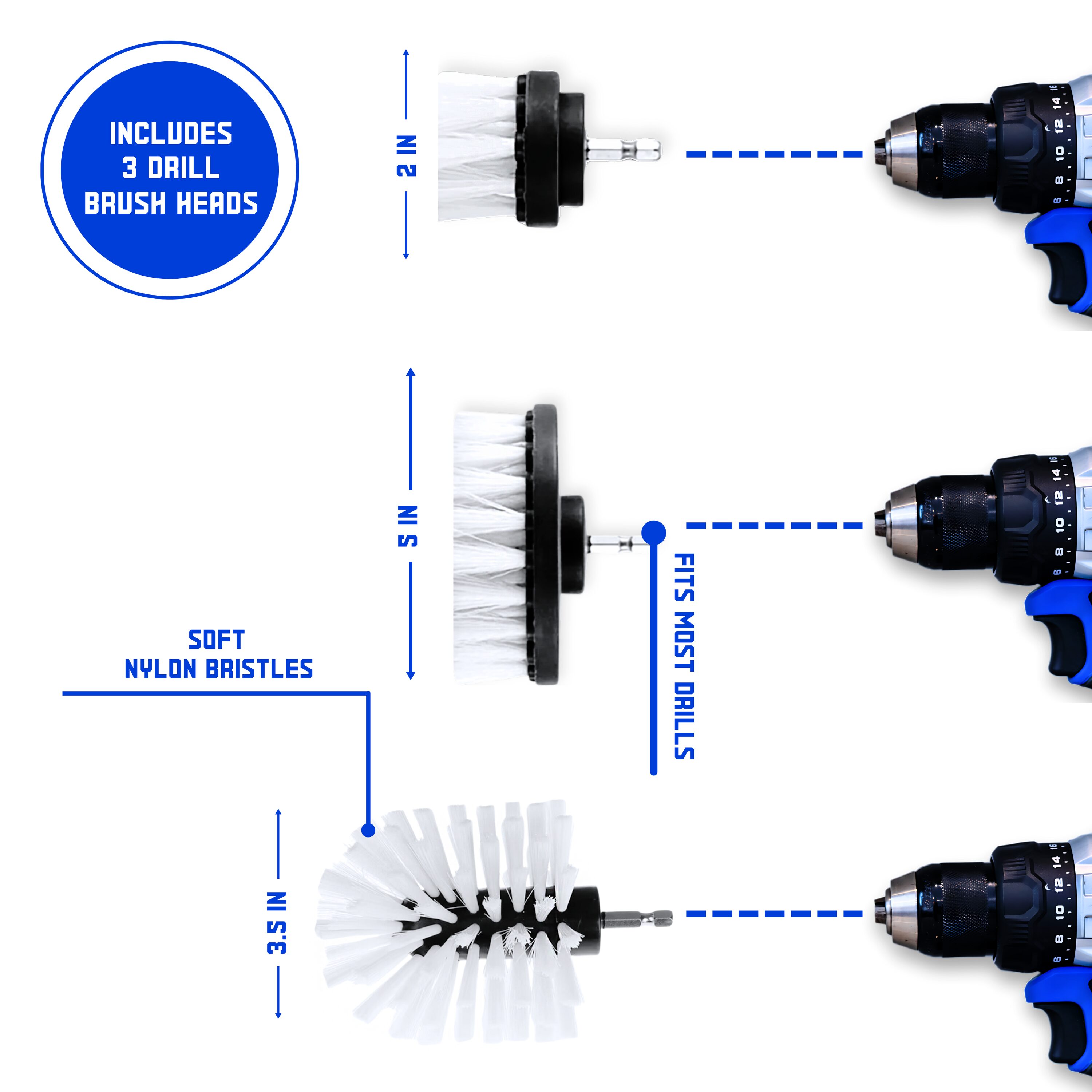 Diamond Shine DS3S Drill-Parts-Attachments - View #2