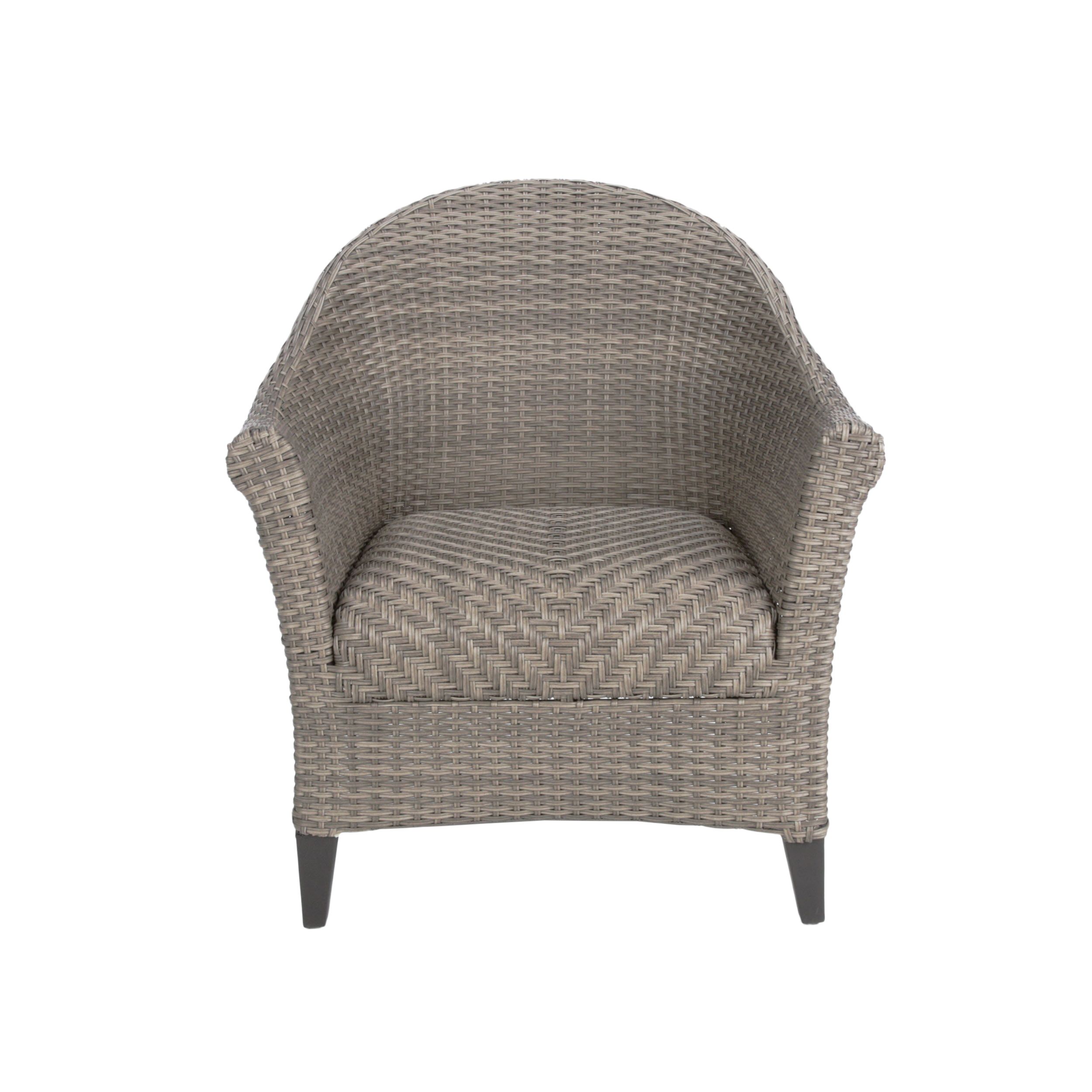 navy check chair