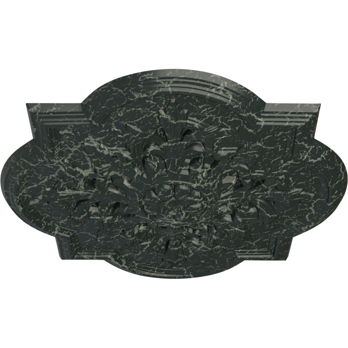 Ekena Millwork CM34BOPTC Ceiling-Medallions - View #2