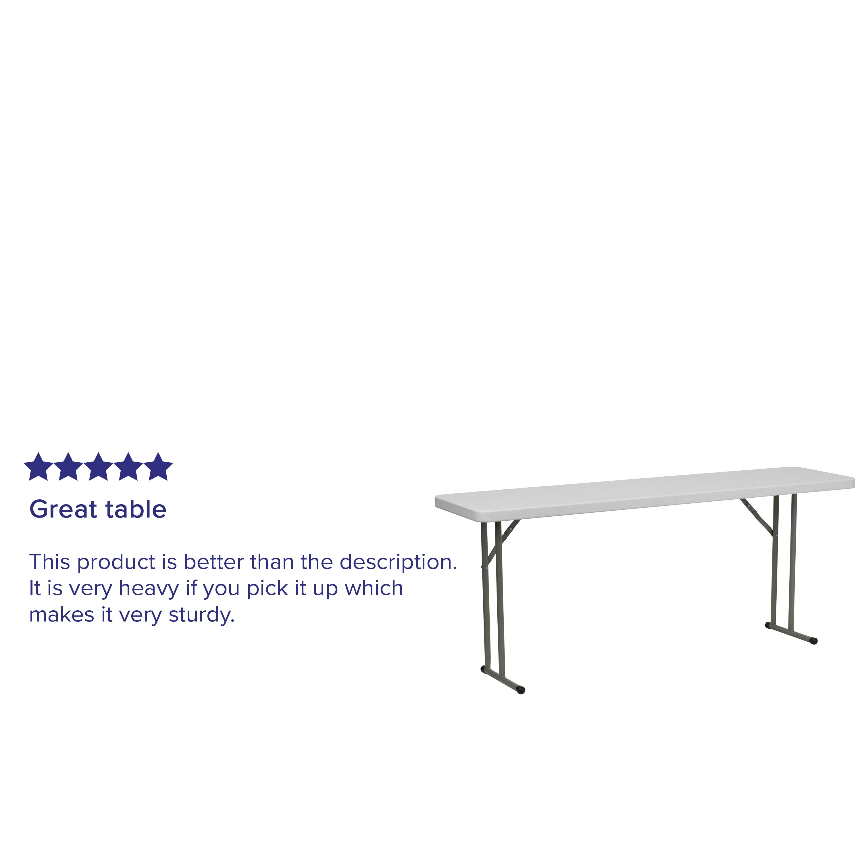 Flash Furniture 812581018127 Folding-Tables - View #5