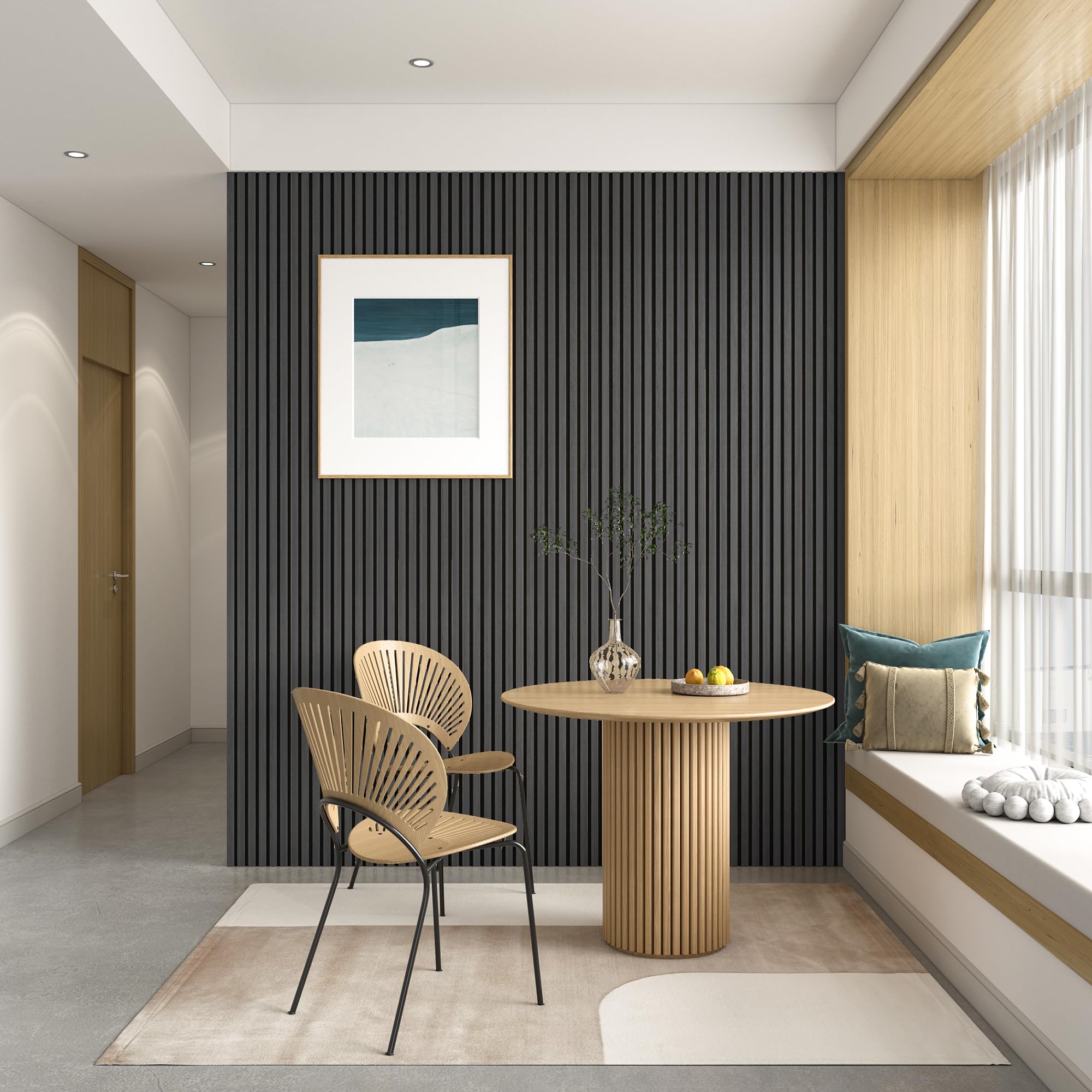 LOVMOR SF-R-MDF-2-BK Wall-Panels - View #3