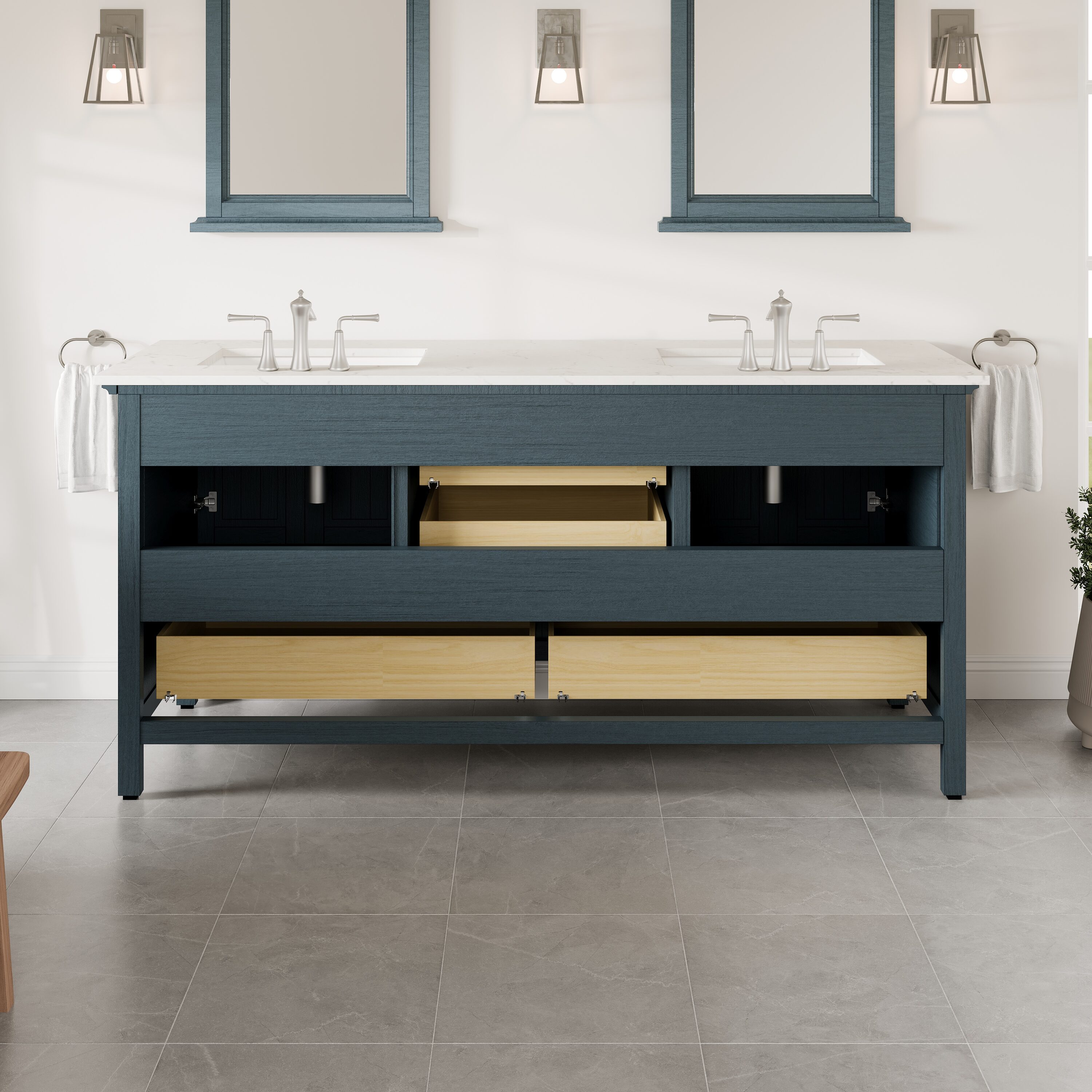Eviva EVVN612-72AB Bath-Vanity-Combo - View #7