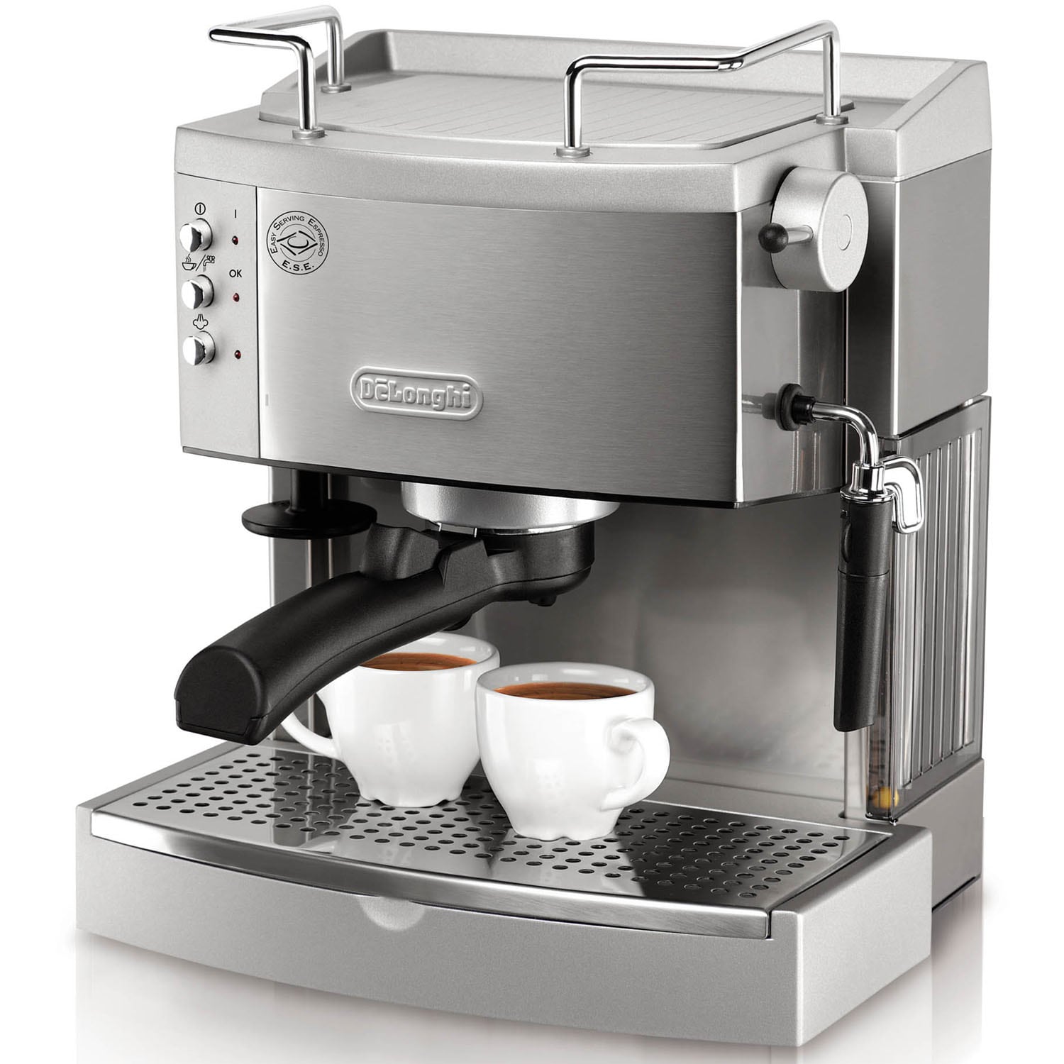 Manual at Steel Espresso Machine Stainless DeLonghi