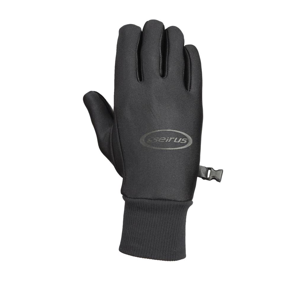 Seirus  All Weather L Weathershield Form Fit Black Cold Weather Gloves