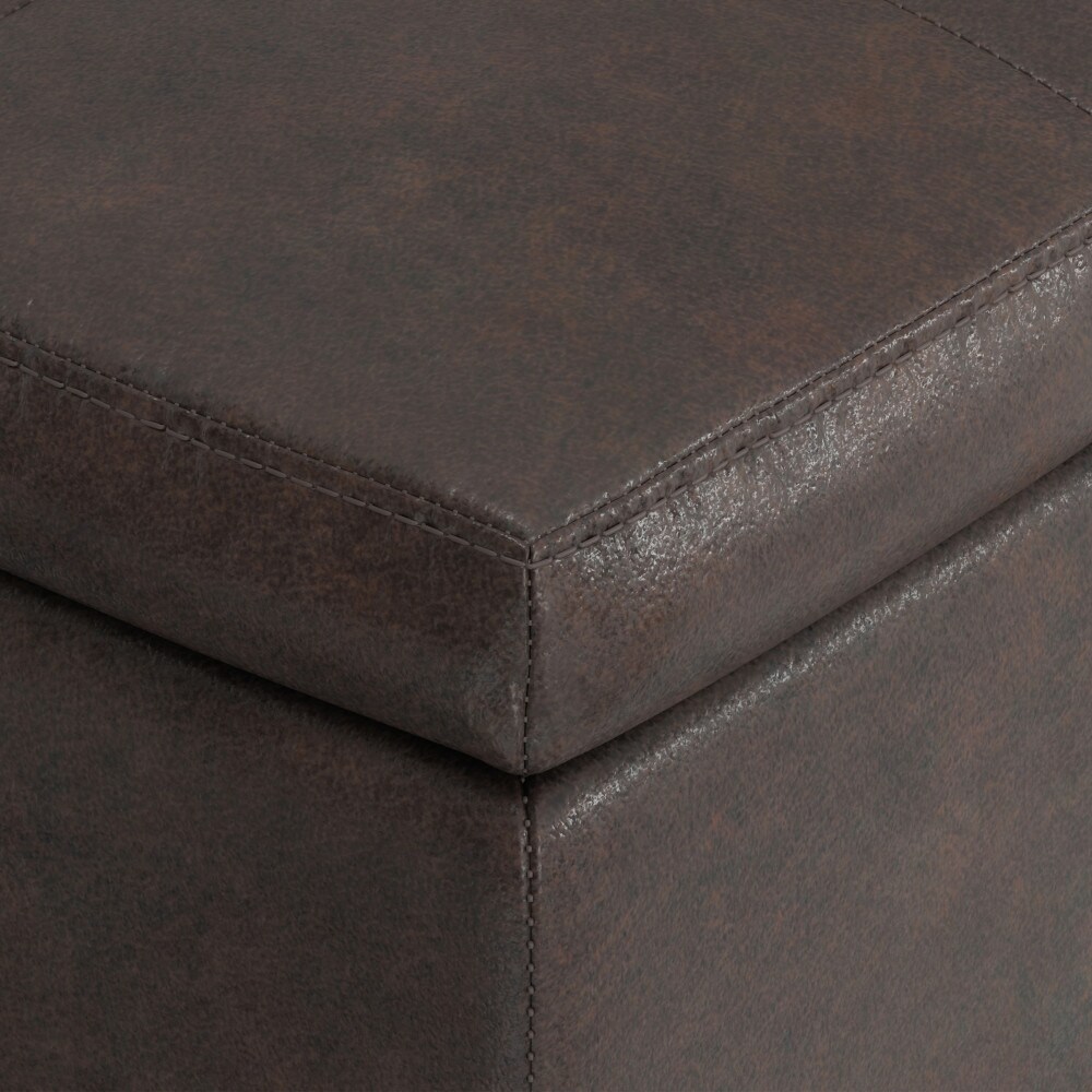 Simpli Home AXCOT-235-DBR Indoor-Ottomans - View #5