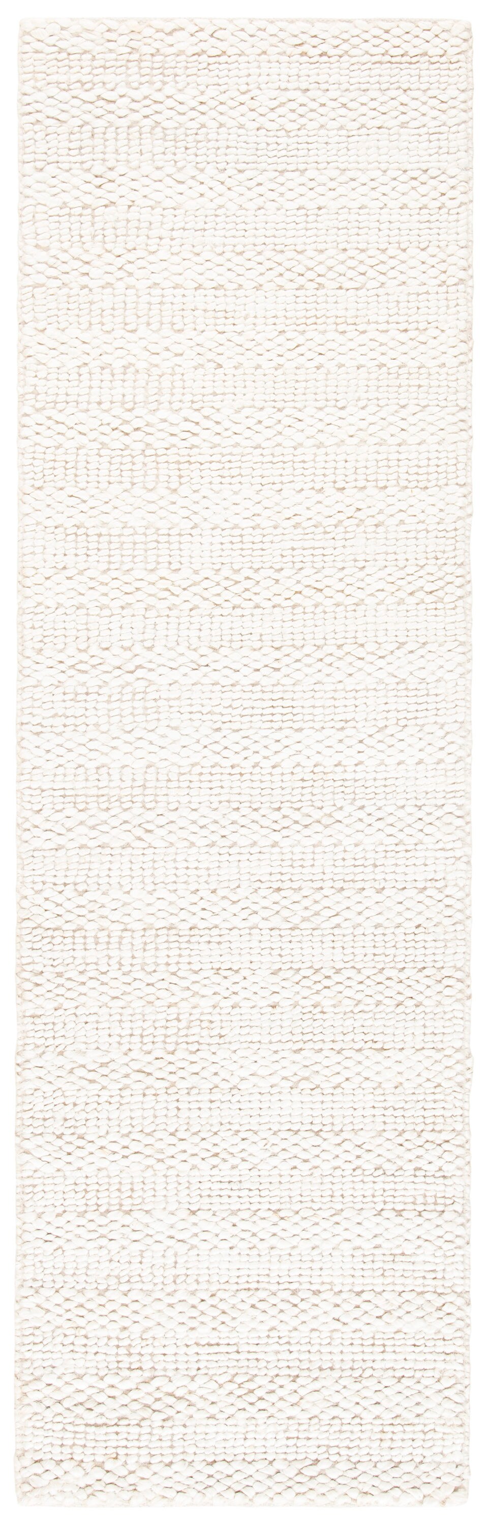 Safavieh NF212D-218 Natural Fiber Wainscott 2 X 18 (ft) Jute Bleach Indoor Stripe Runner Rug