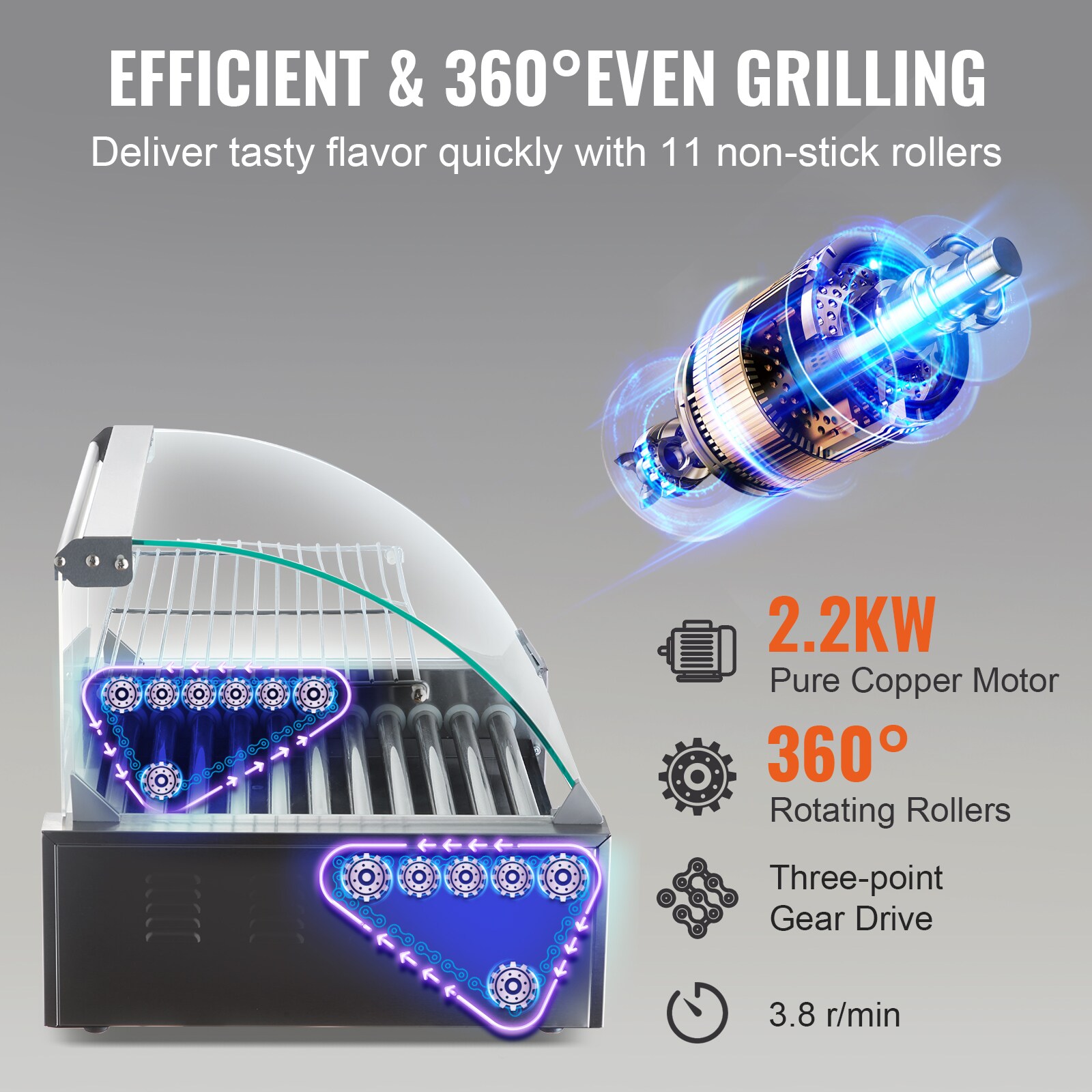 GIVIMO LW108GIVSS3140 Hot-Dog-Cookers - View #4