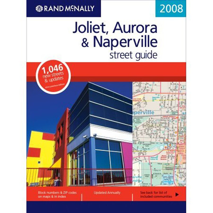  MRM86086-08 Joliet/Aurora/Naperville Street Guide