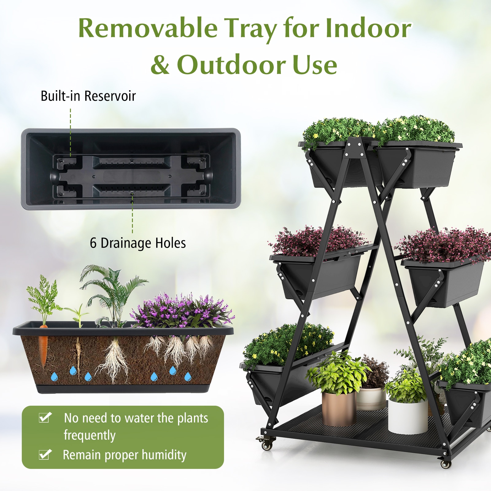 Slickblue D-CO-KD04711PN Raised-Garden-Beds - View #4