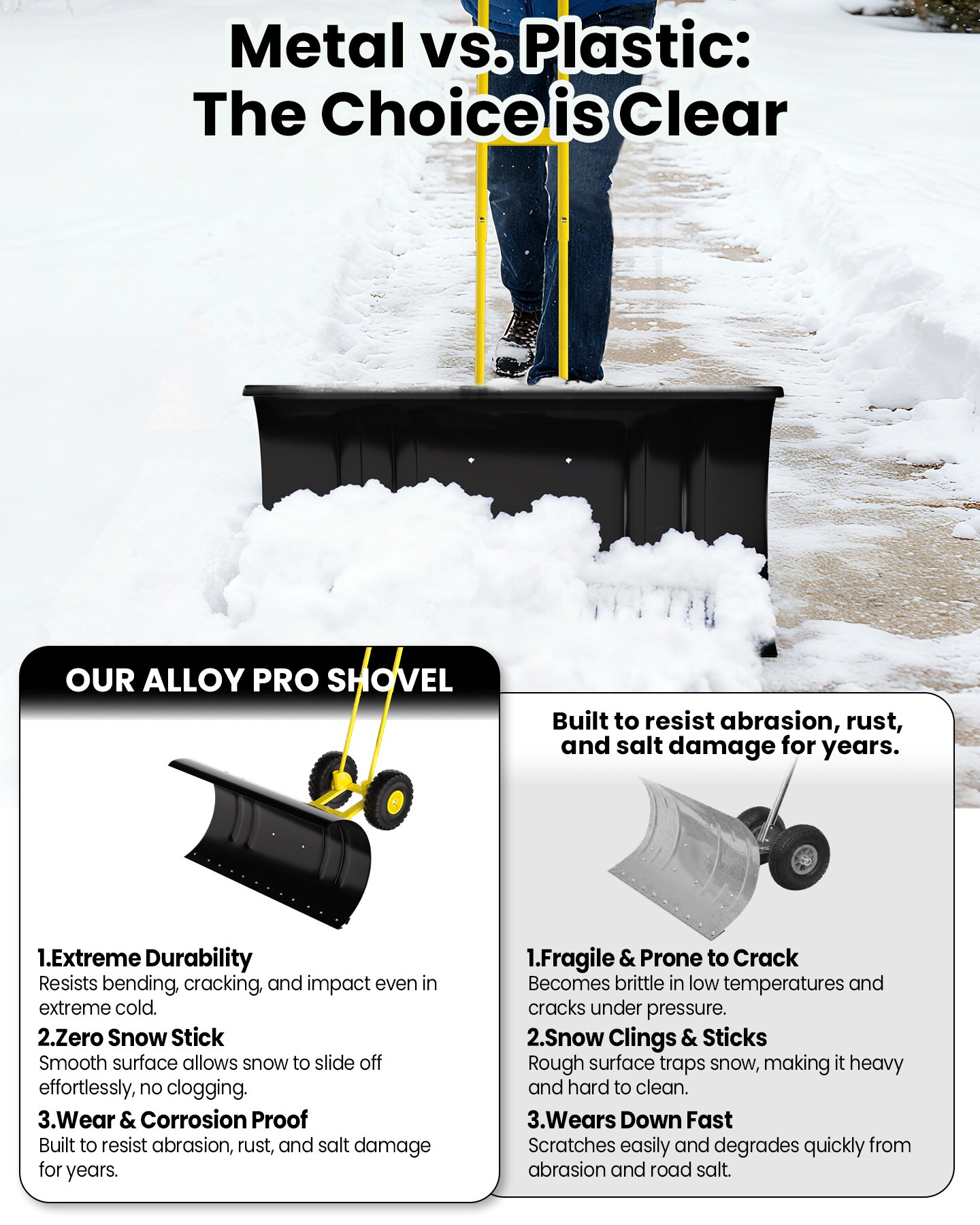 Garvee BY-251210LA15 Snow-Shovels - View #4