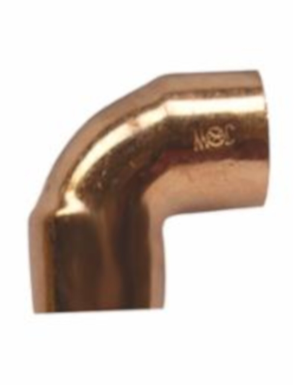 2pcs Of 2) HVAC Wrot Copper 45 Degree Elbow, 7/8 In. X 7/8 In