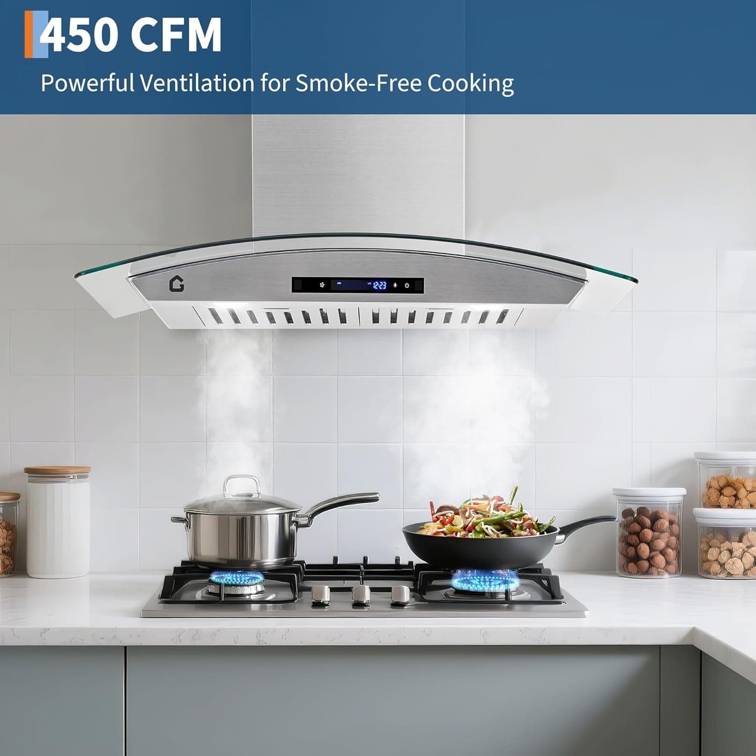 Qeetex 1LSHQQPHO-16G6AJQK Undercabinet-Range-Hoods - View #3