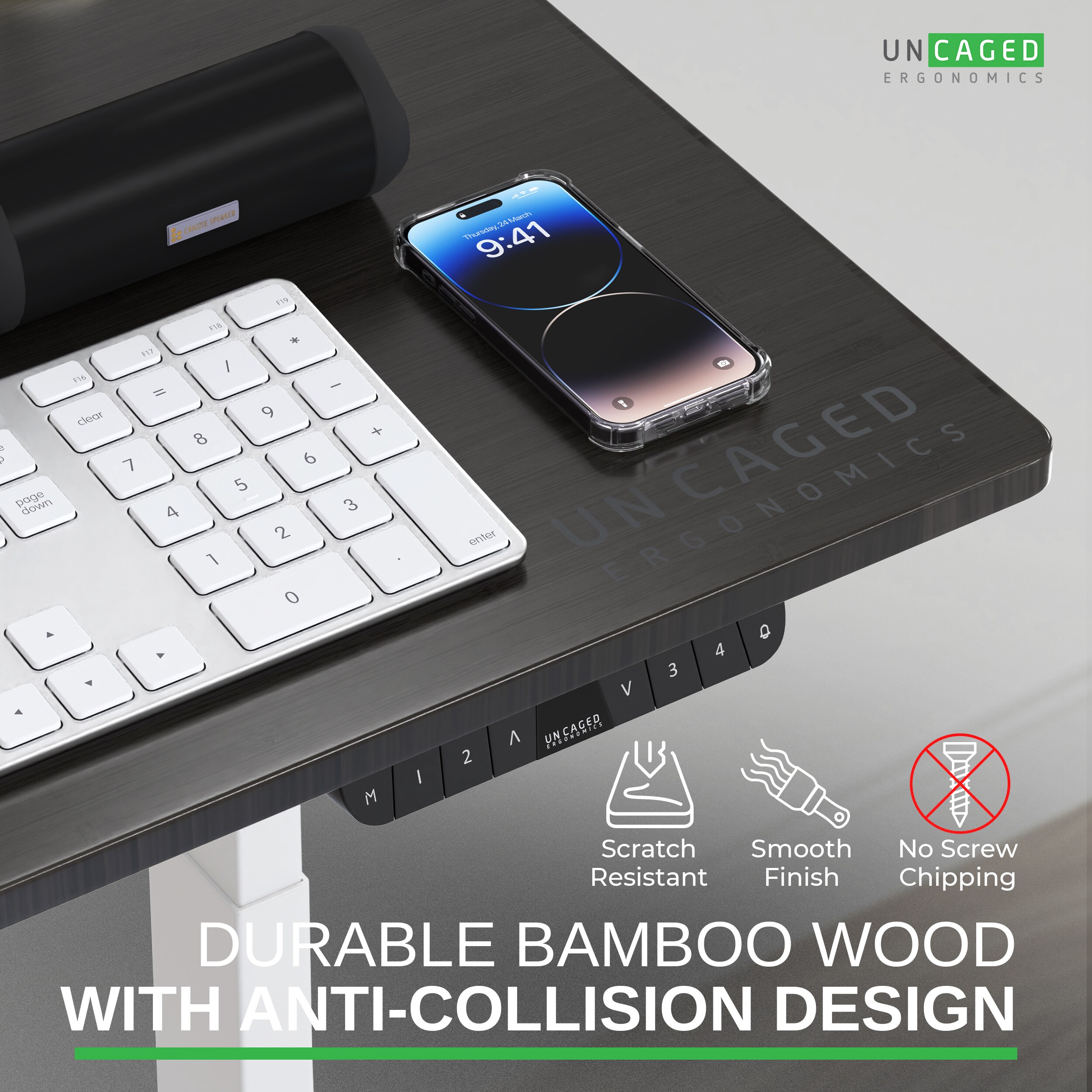 Uncaged Ergonomics RUWBKMDF48 desks - View #8