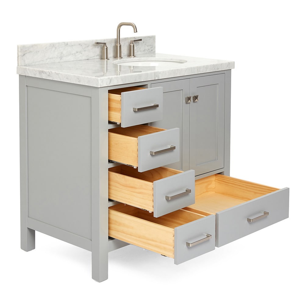 ARIEL A037S-R-VO-GRY Bath-Vanity-Combo - View #10