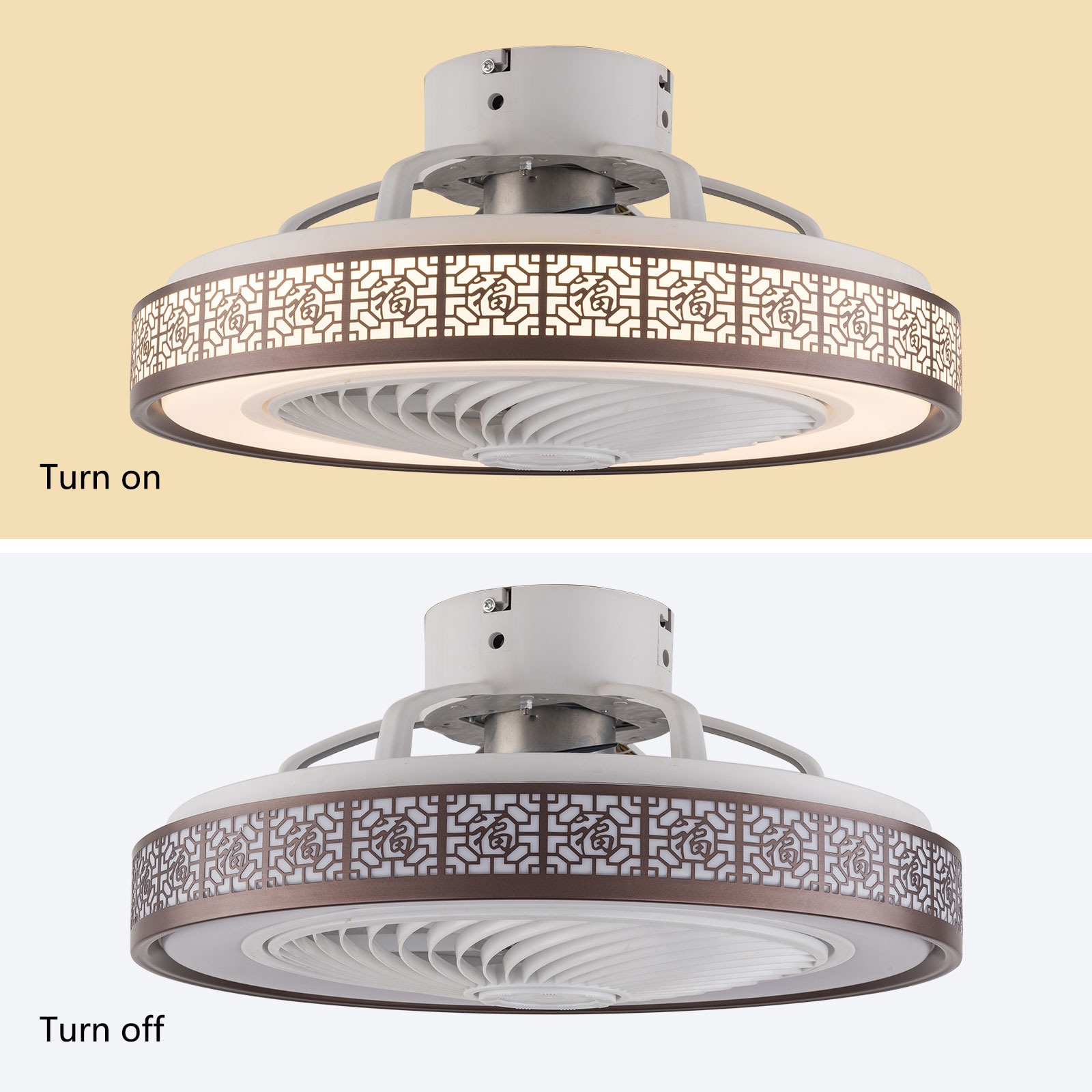Oukaning HG-HCXLST-4661-US Ceiling-Fans - View #6