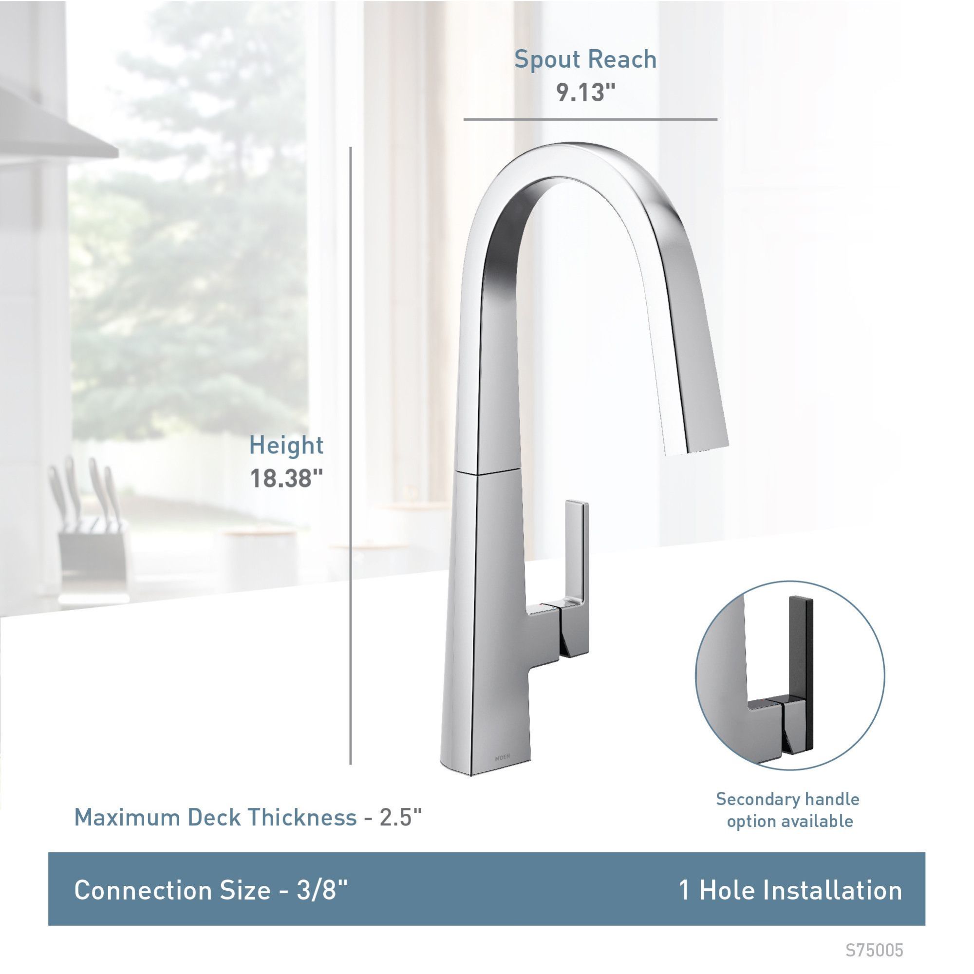 Moen S75005SRS Kitchen-Faucets - View #8