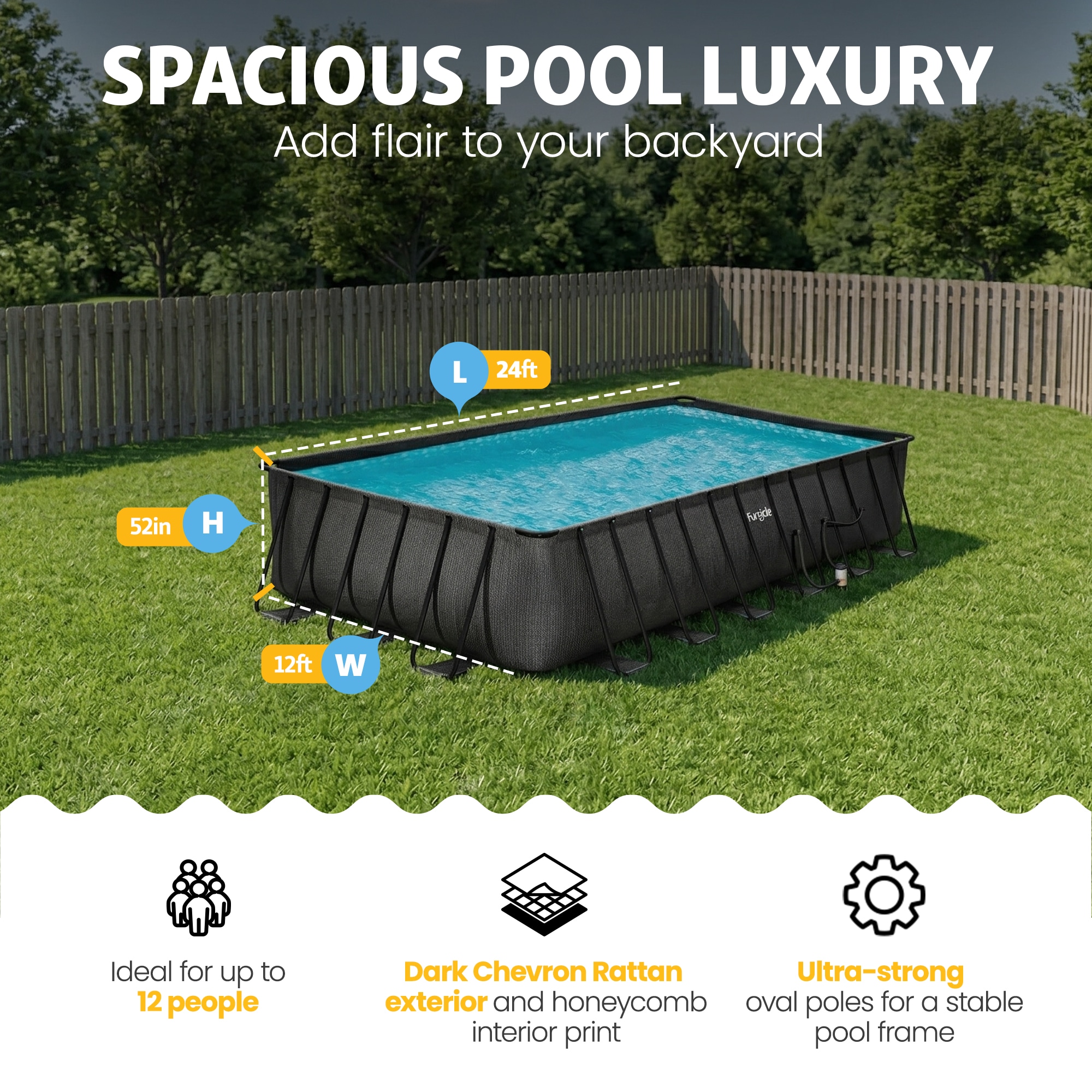 Funsicle F4H2412LB Above-Ground-Pools - View #2