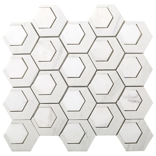 Emser Catalyst 10-Pack Hydrogen Concrete Border Tile (13-in x 14-in) Emser Catalyst 10-Pack Hydrogen Concrete Border Tile (13-in x 14-in)