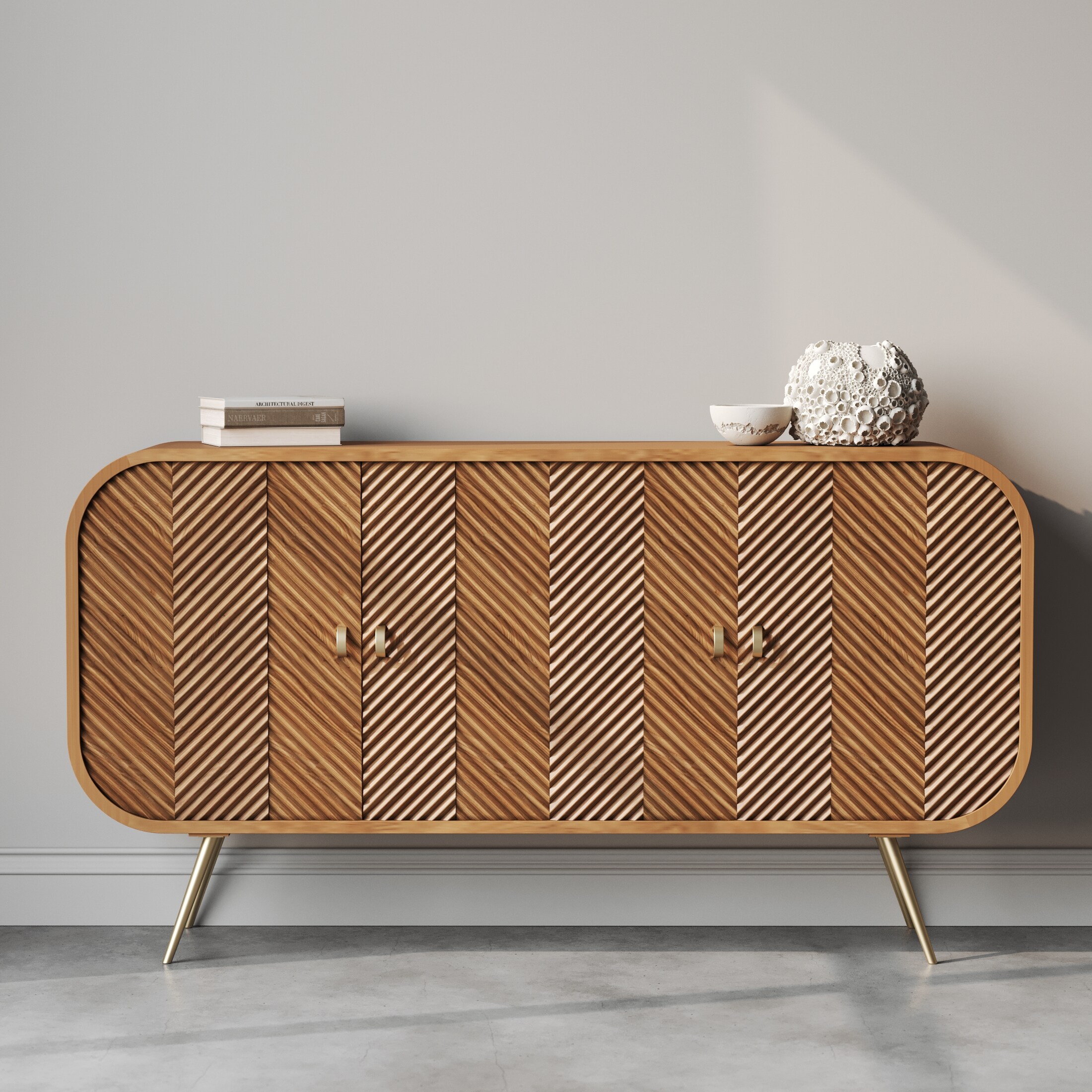 Urban Woodcraft 600.60DB.VS.B Dining-Kitchen-Storarge - View #2