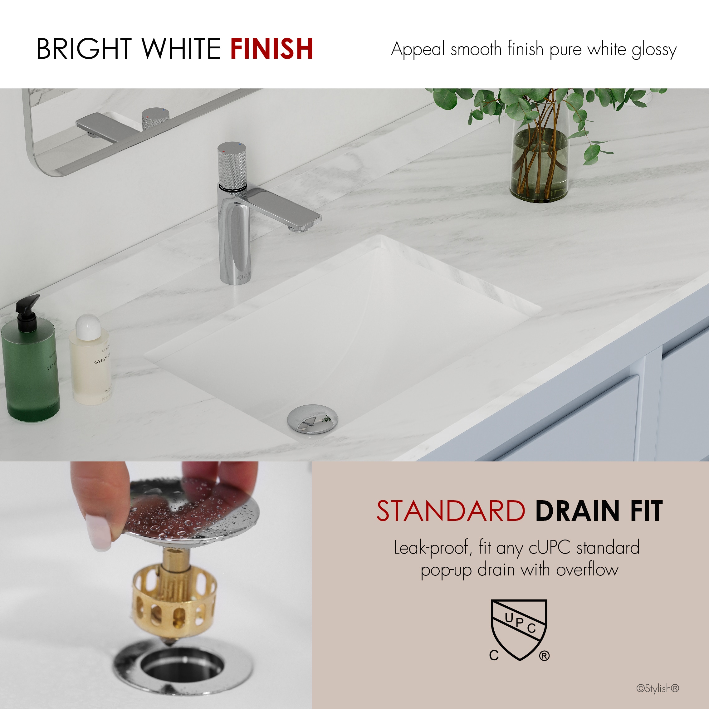 Stylish P-201 Bath-Sink - View #6