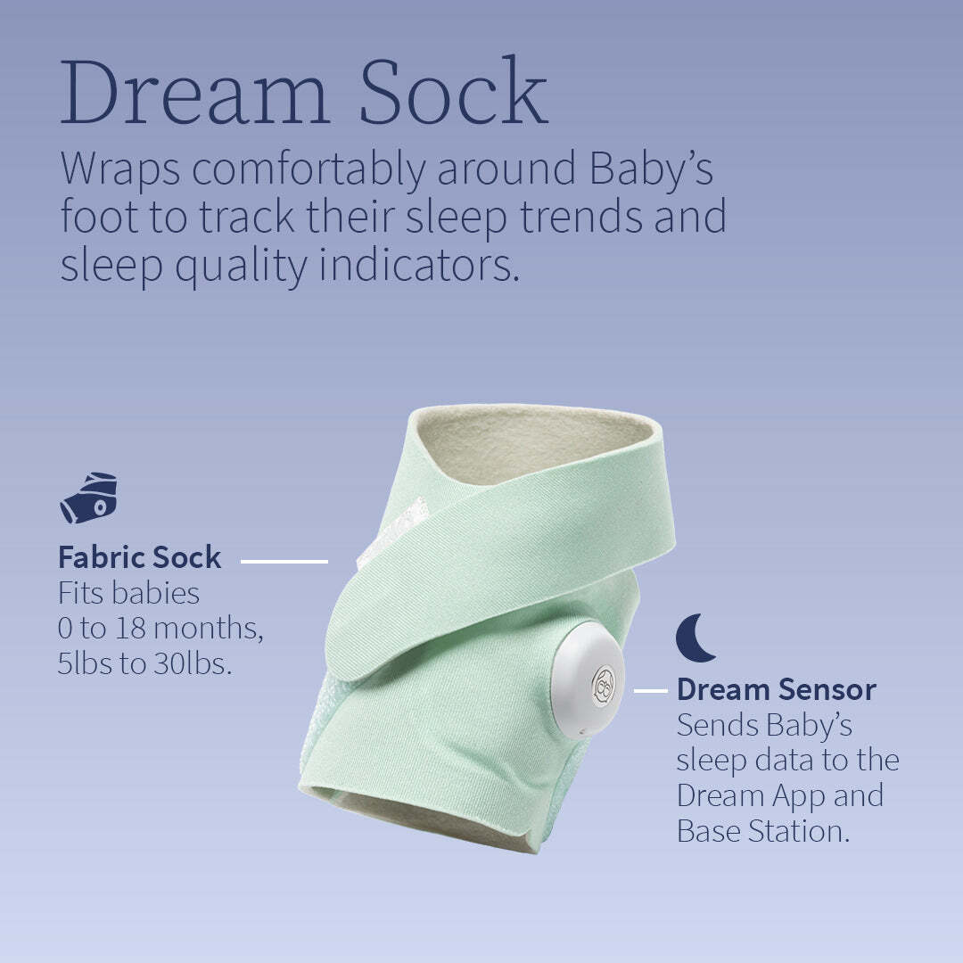 Owlet Dream Sock Duo: Baby Sleep Monitor with Camera