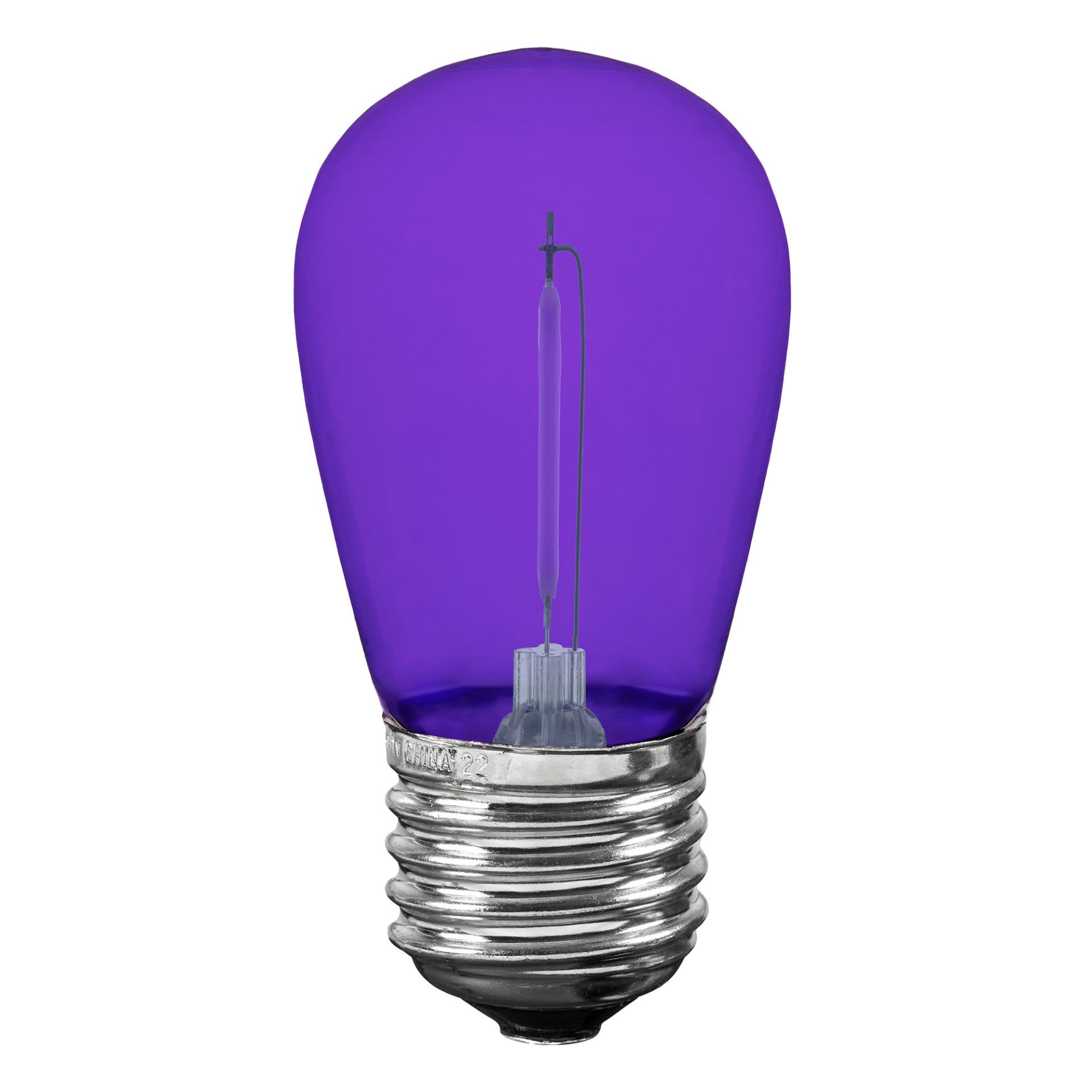 Novelty Lights 5PK-LED-S14-FB1W-PU Patio-String-Lights - View #6